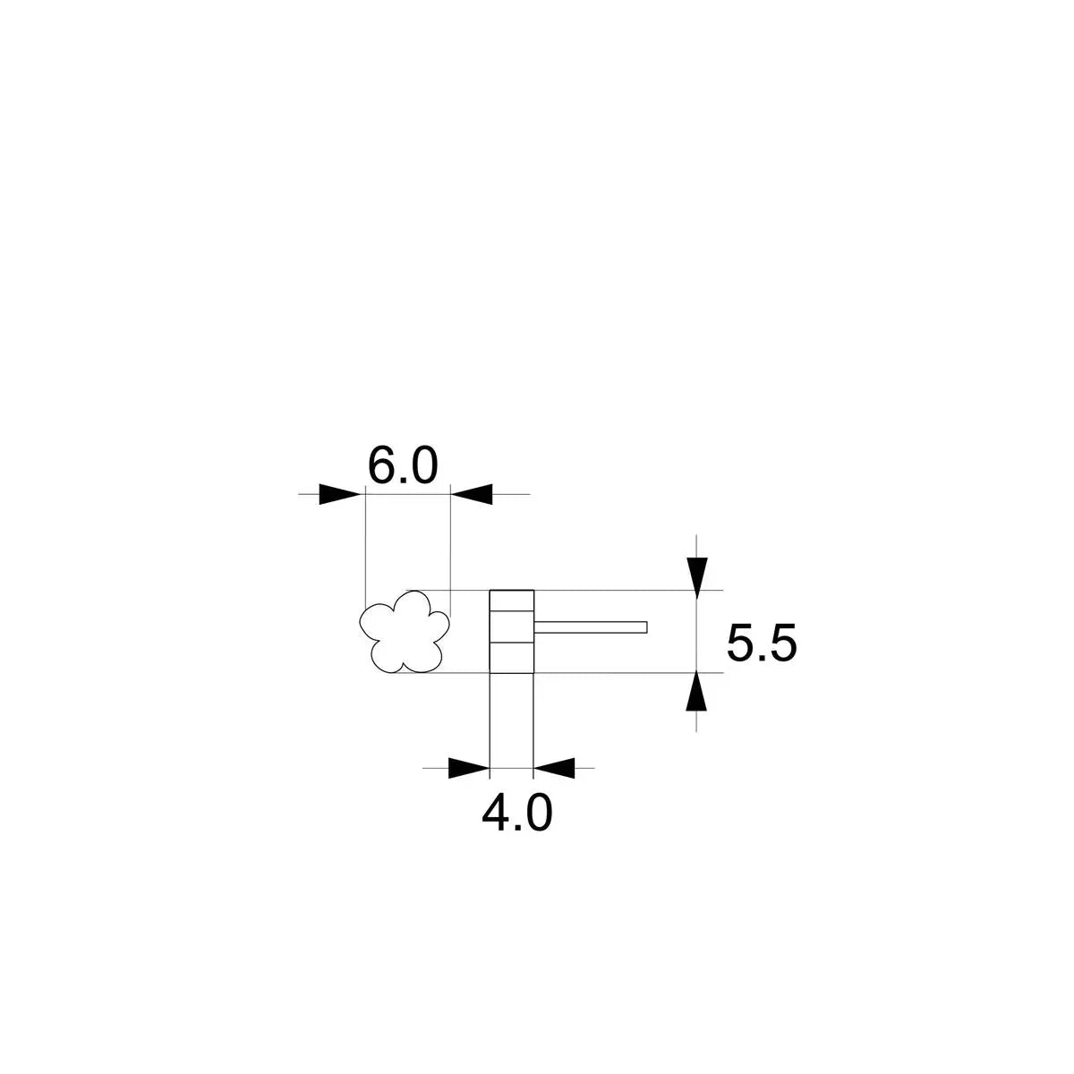 PENDIENTES KILO FLOR PASTEL - Agatha Ruiz de la Prada