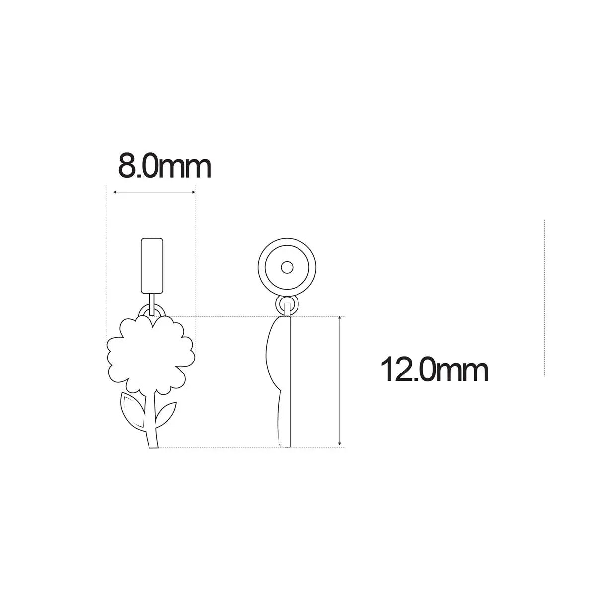 CHARM MARGARITA SIN CADENA - Agatha Ruiz de la Prada