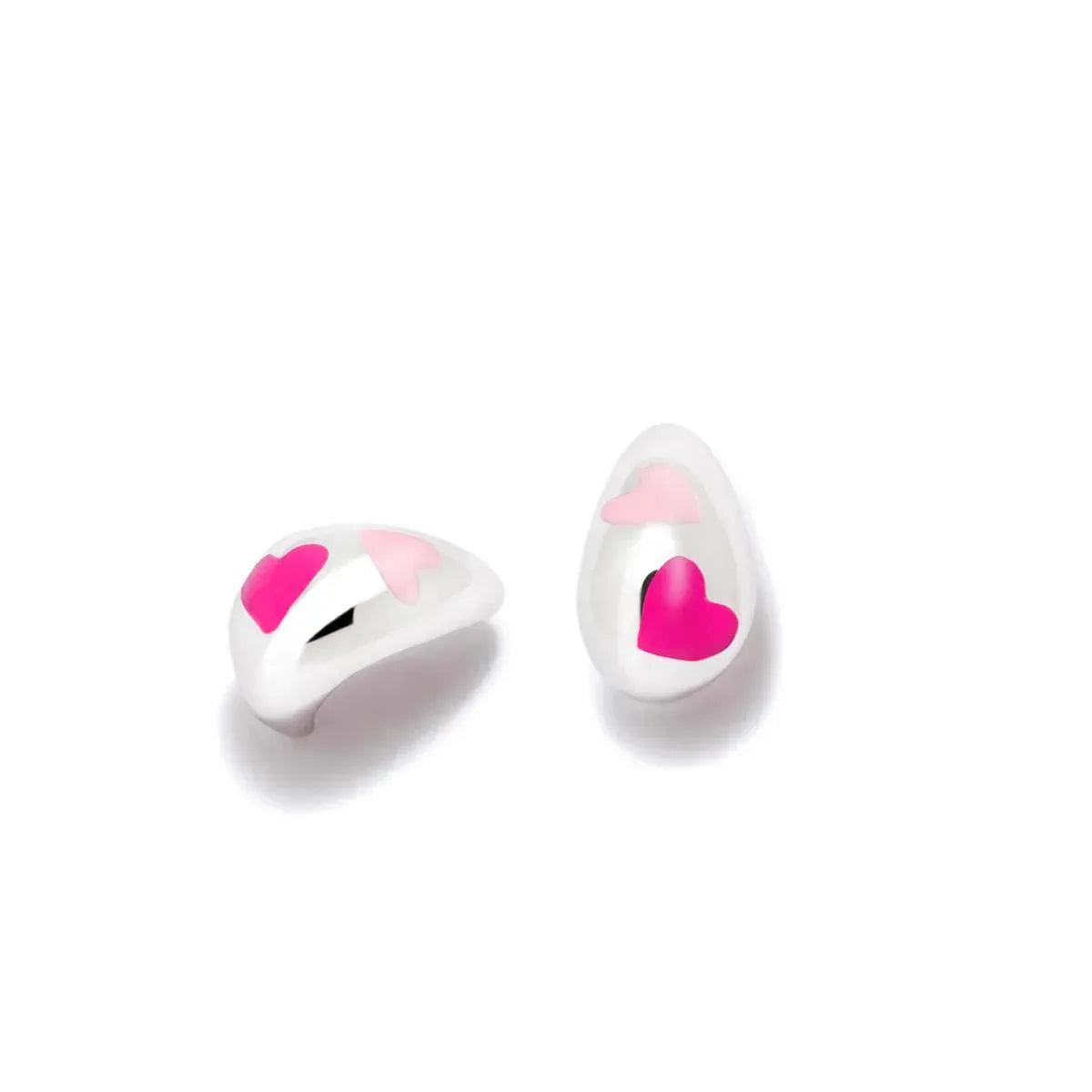 PENDIENTE VENETA CORAZONES - Agatha Ruiz de la Prada