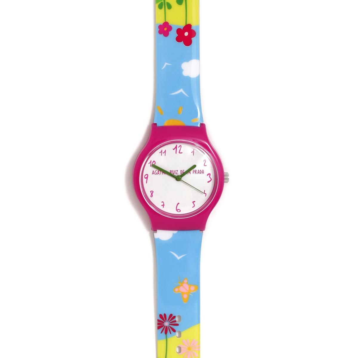 RELOJ FLIP BOTANICA