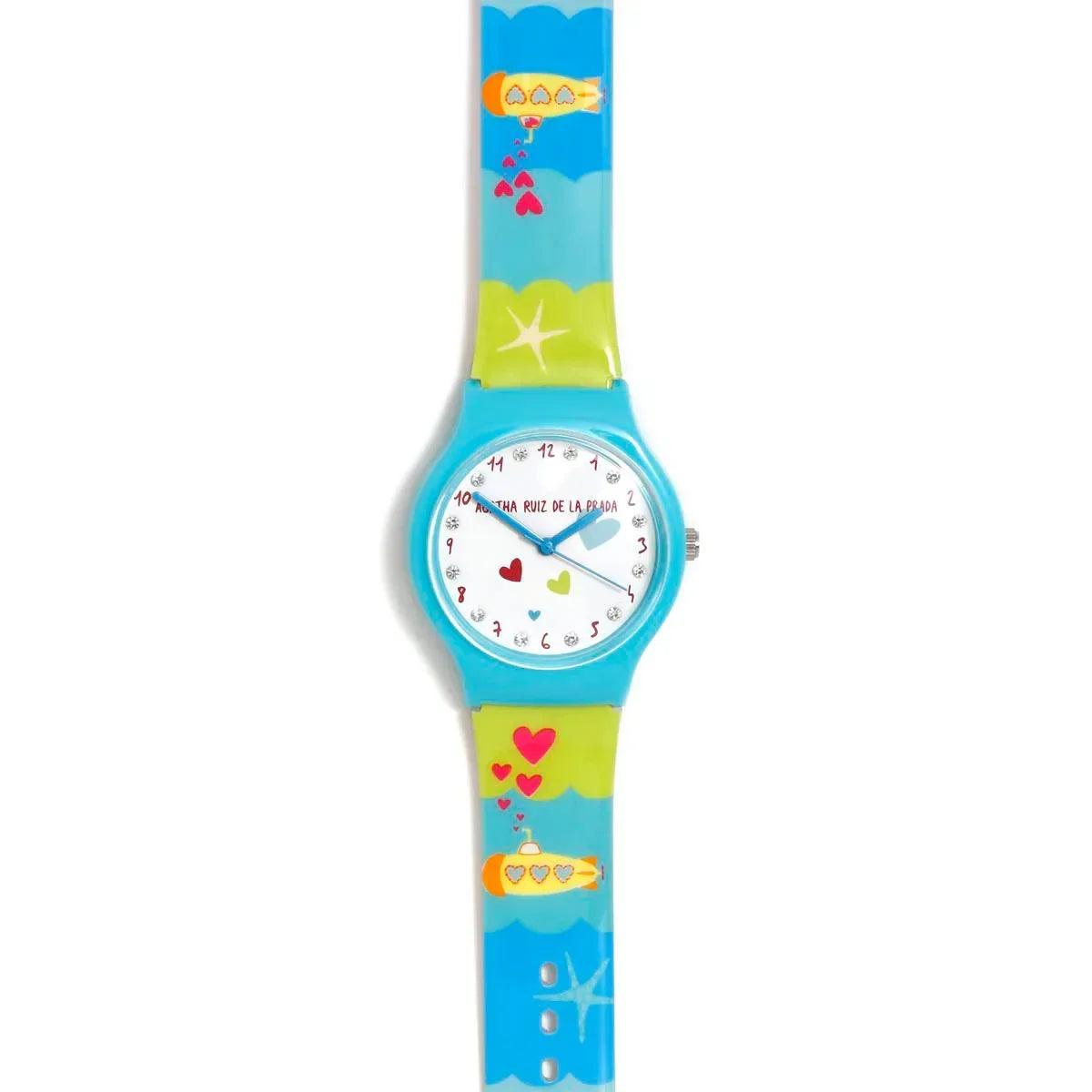 RELOJ FLIP SUBMARINISTA CIRCONITAS - Agatha Ruiz de la Prada