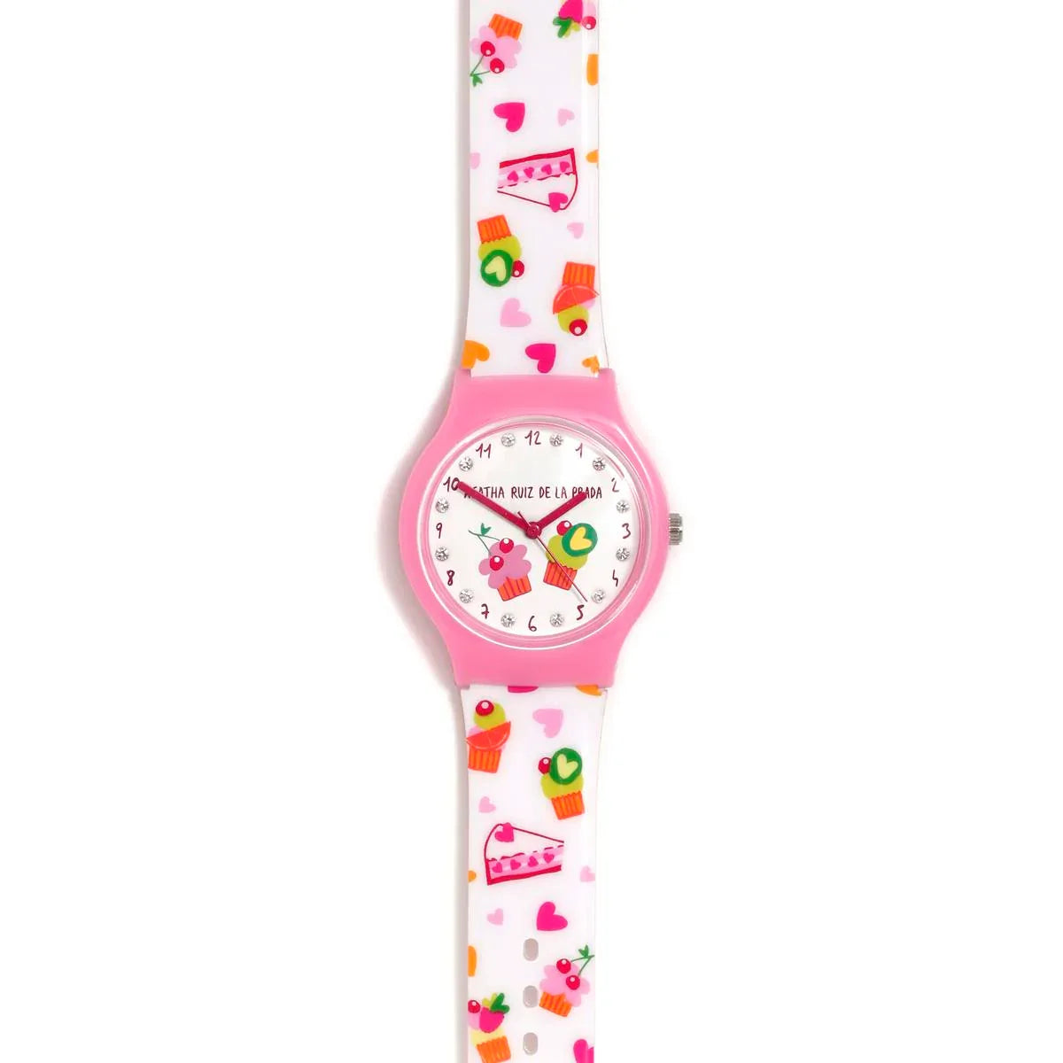 RELOJ FLIP CUPCAKES CON CIRCONITAS - Agatha Ruiz de la Prada