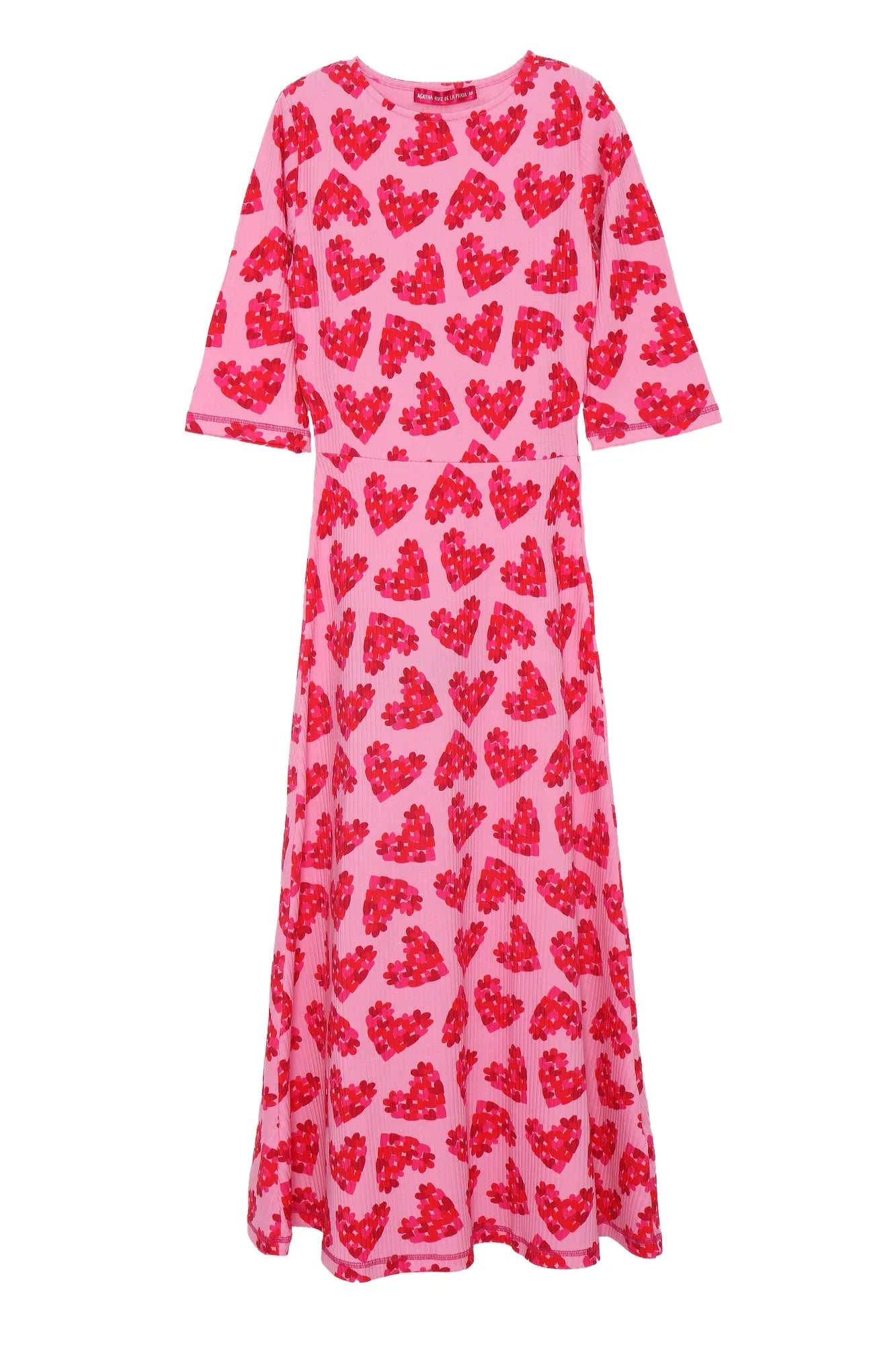 VESTIDO ENTALLADO PETALOS - Agatha Ruiz de la Prada
