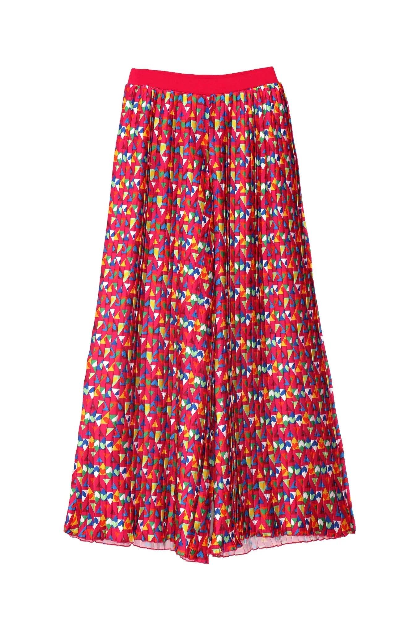 PANTALON PLISADO ESTAMPADO - Agatha Ruiz de la Prada