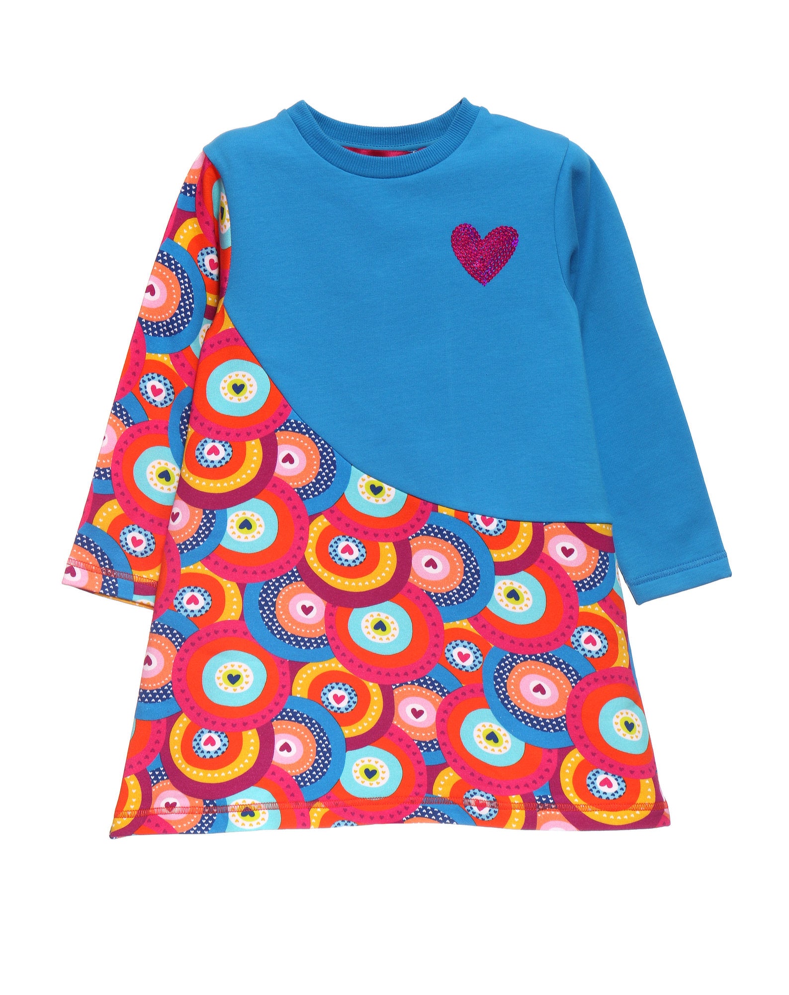 VESTIDO BUBBLES ONDA AZUL