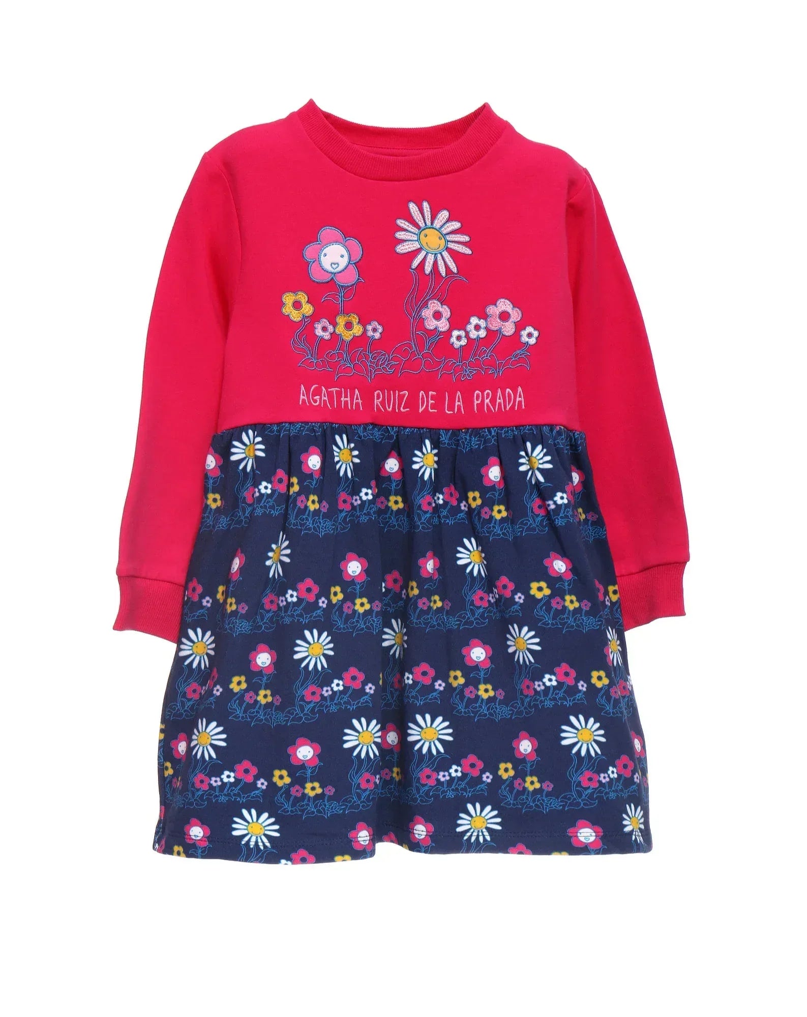 VESTIDO AZUL MOONFLOWERS - Agatha Ruiz de la Prada
