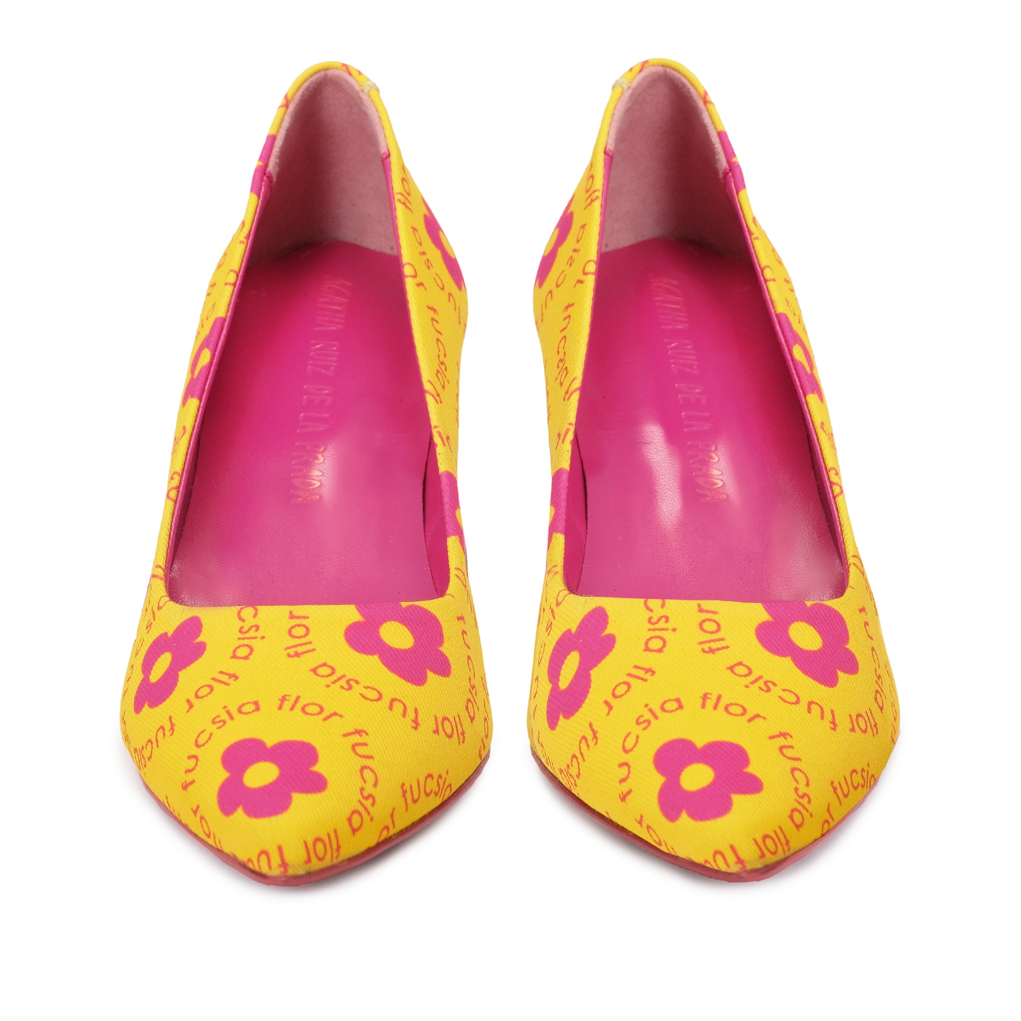 ZAPATO SALON AMARILLO - Agatha Ruiz de la Prada