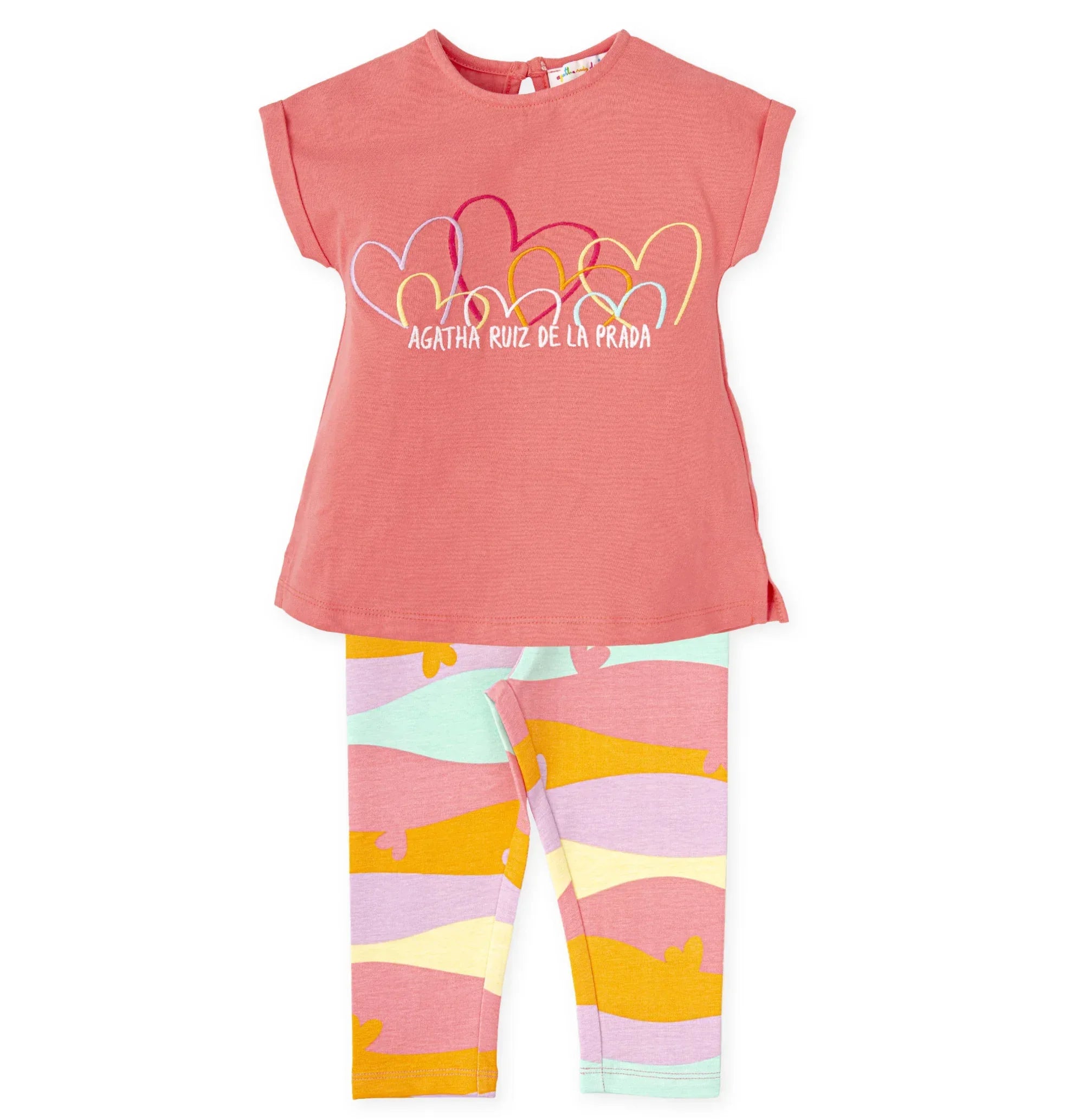 CONJUNTO LEGGINS CORAZONES - Agatha Ruiz de la Prada