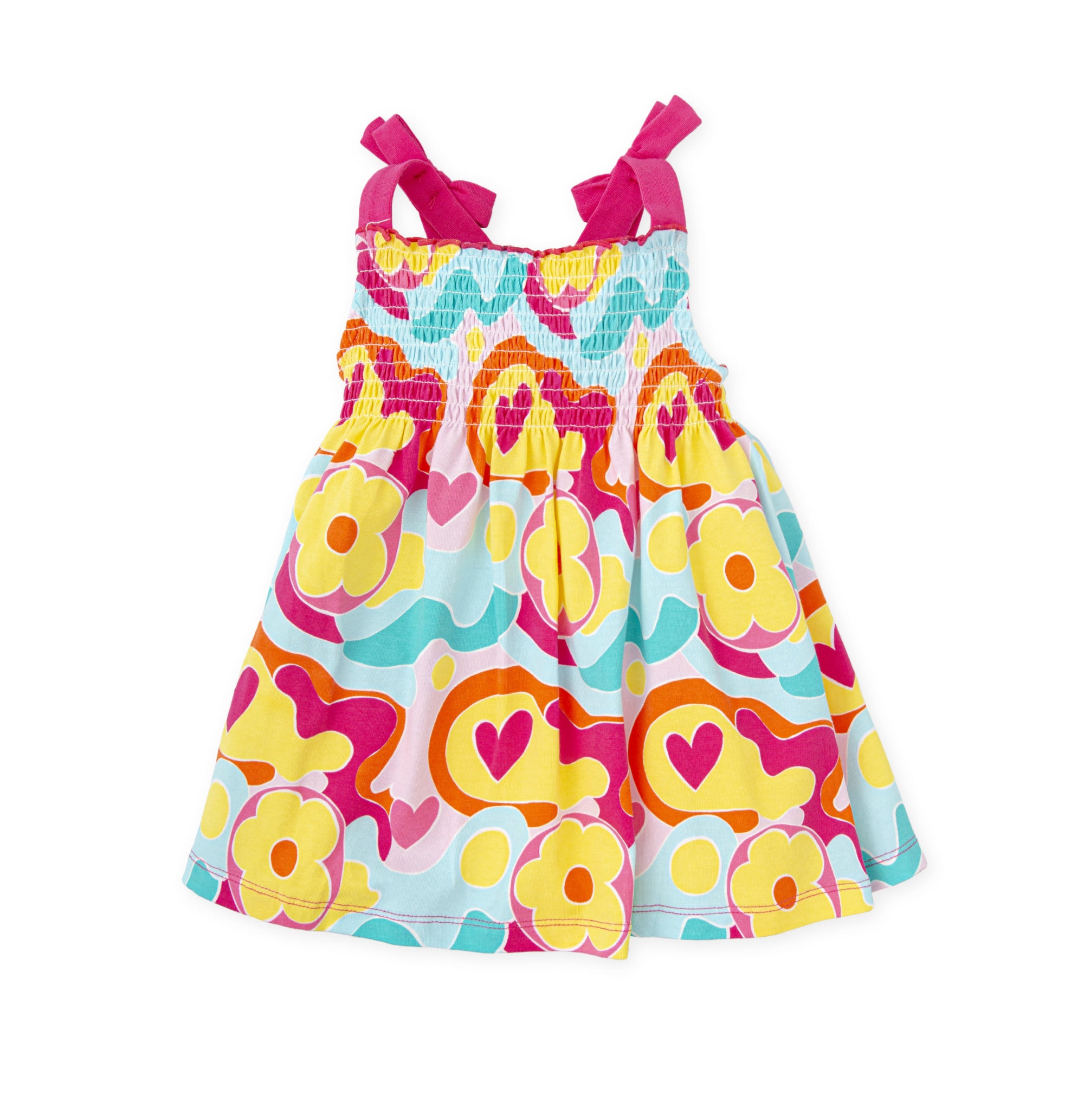 VESTIDO ONDAS MULTICOLOR