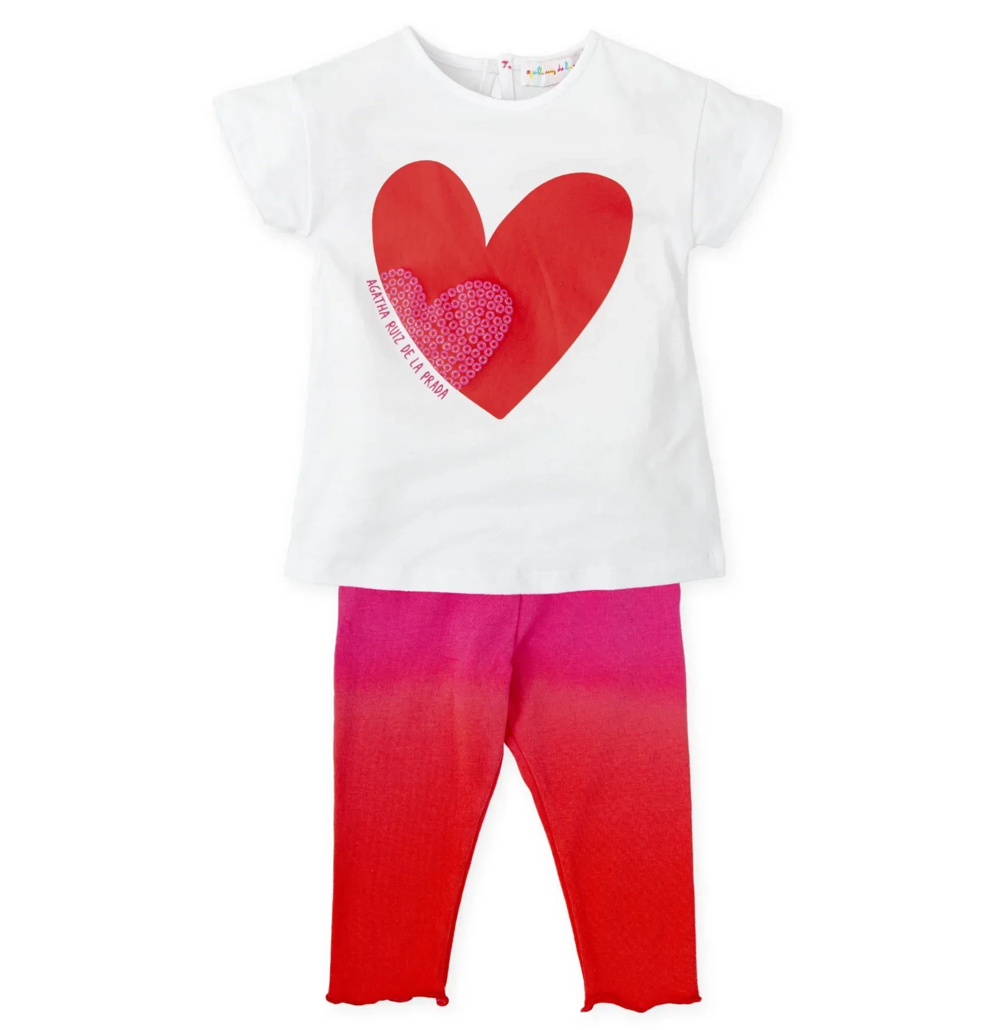 CONJUNTO LEGGINS CORAZON - Agatha Ruiz de la Prada