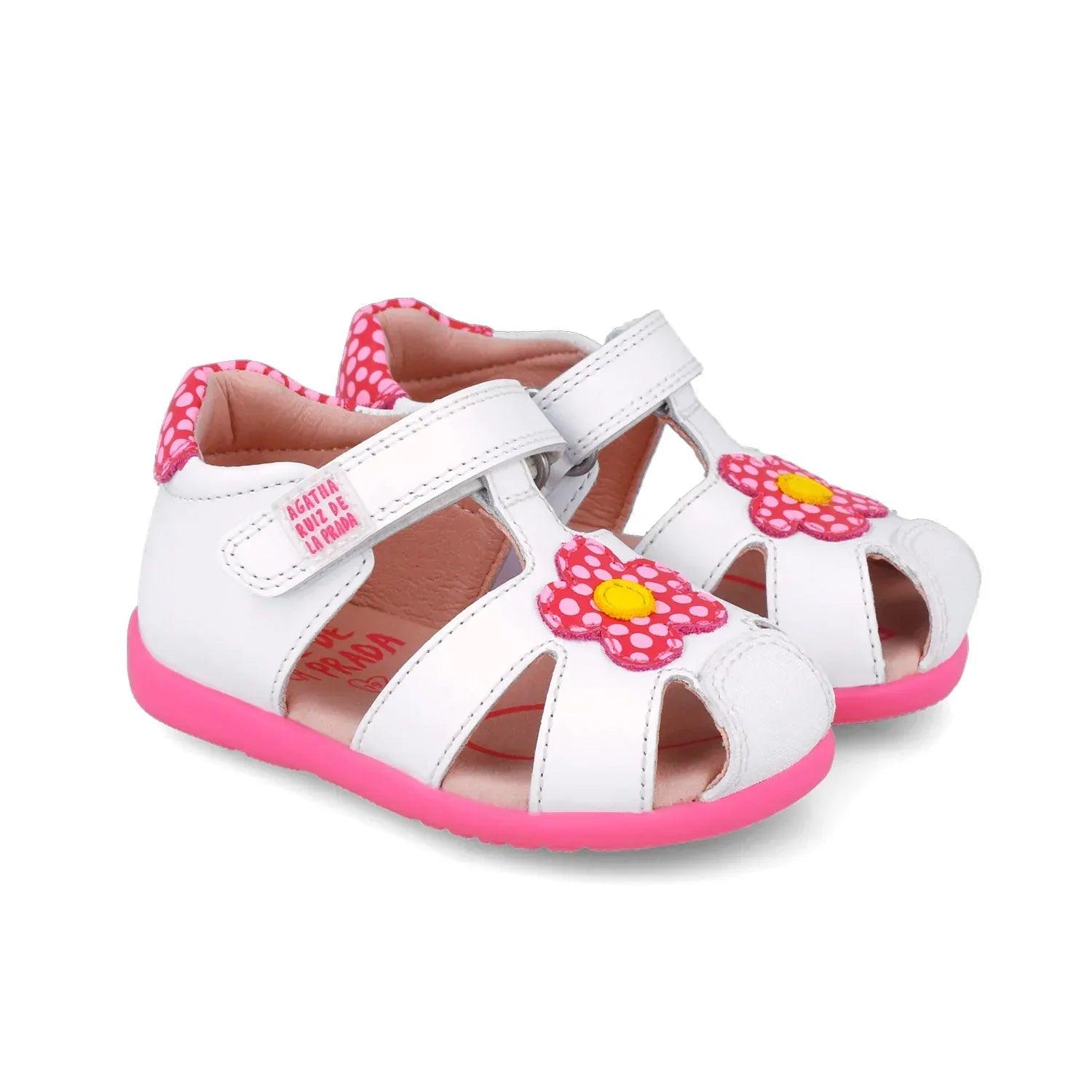 SANDALIA FLOR BLANCA - Agatha Ruiz de la Prada