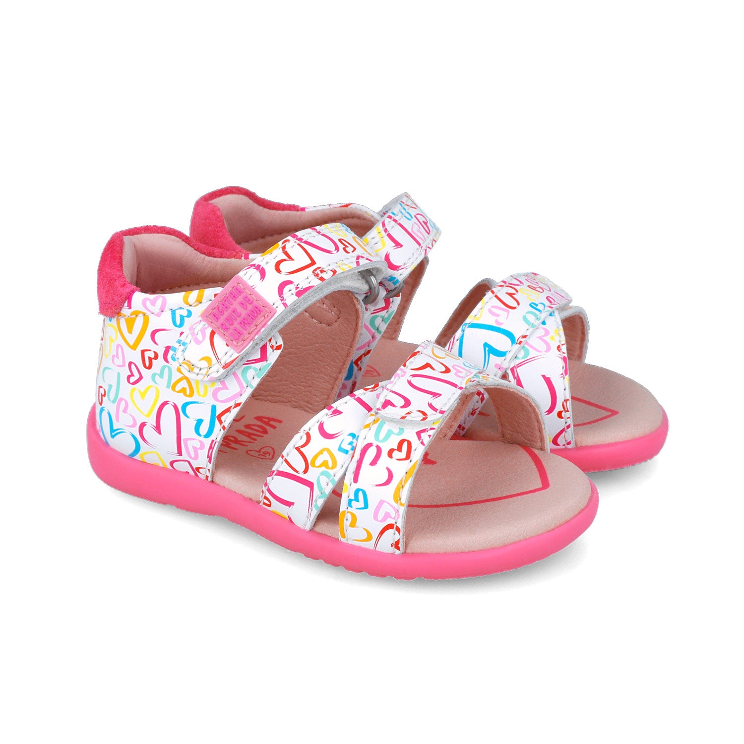 SANDALIA COLORES ESTAMPADA