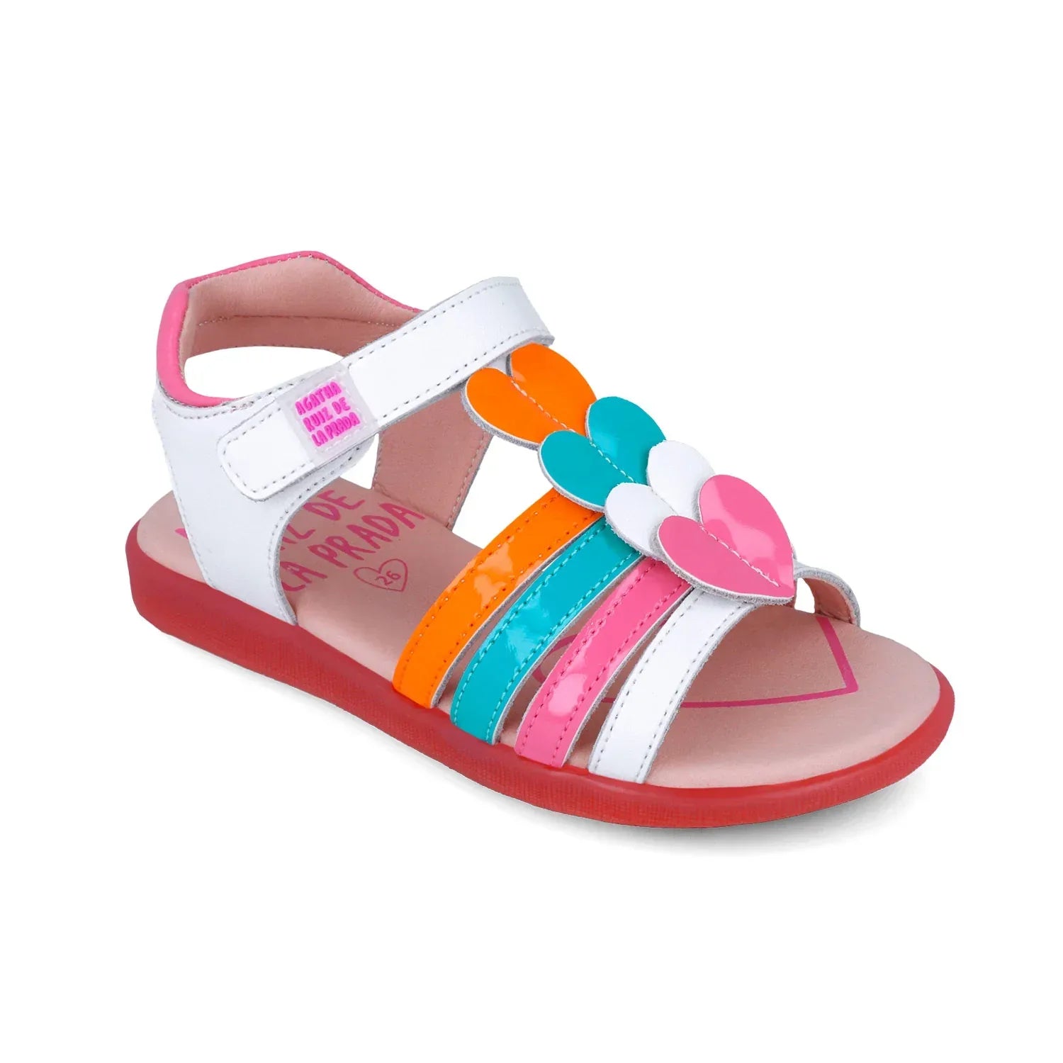 SANDALIA CORAZONES - Agatha Ruiz de la Prada