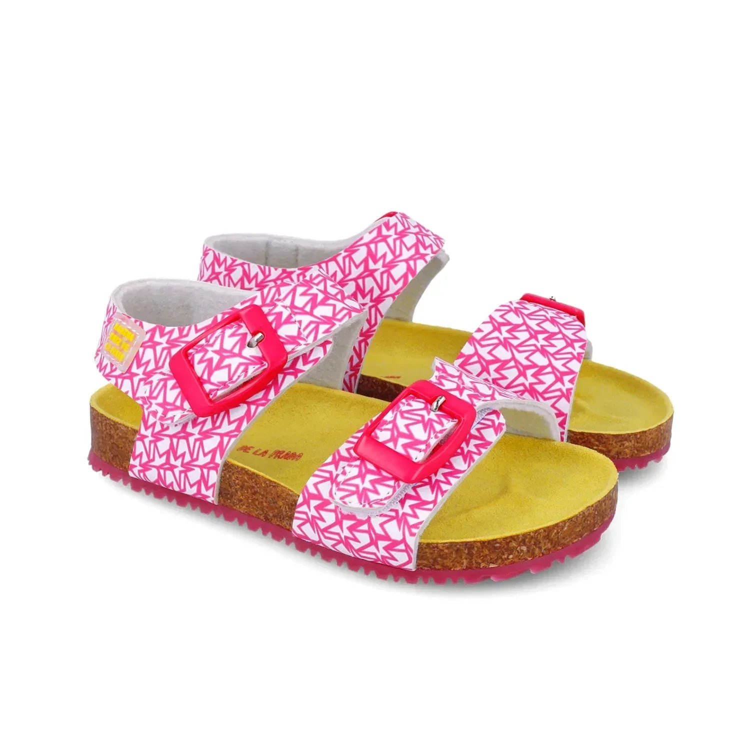 SANDALIAS FUCSIA VICHY - Agatha Ruiz de la Prada