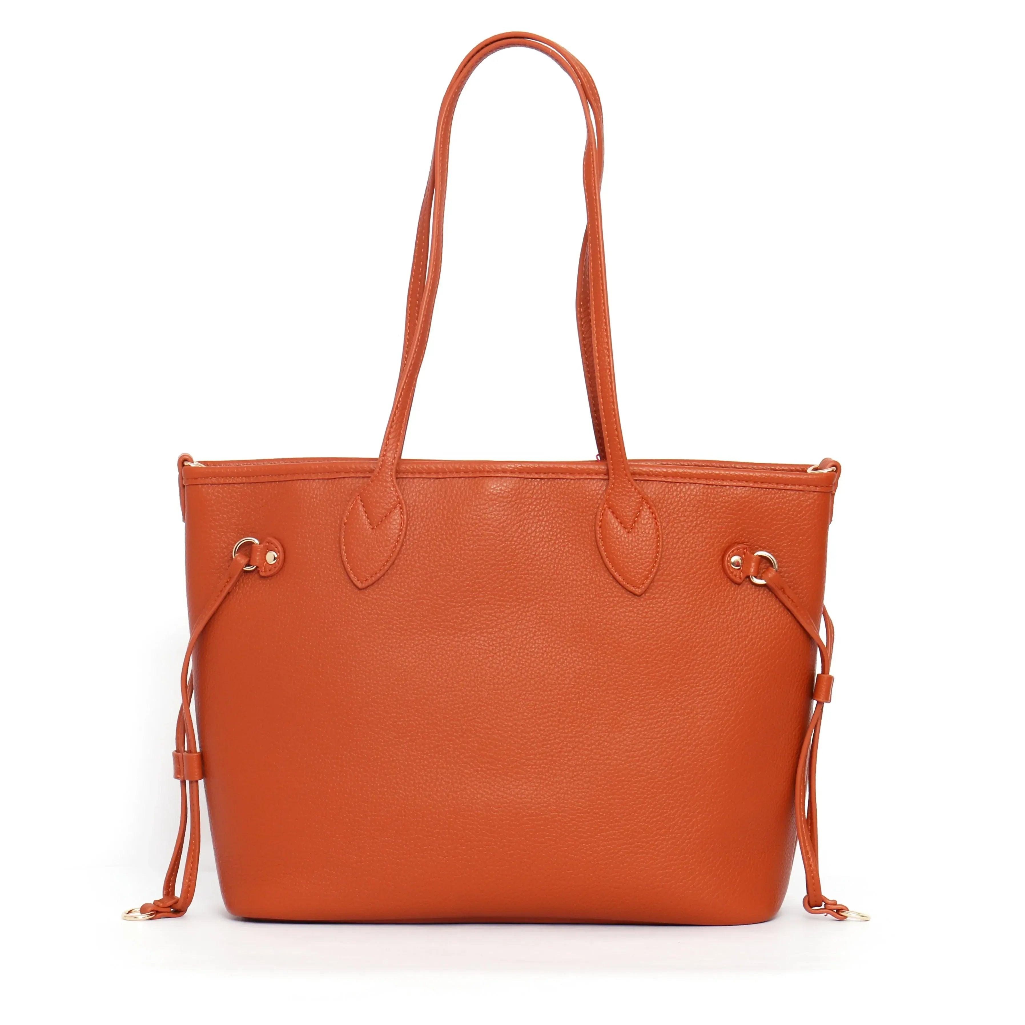 SHOPPER REVERSIBLE CONTRASTE TEJA - Agatha Ruiz de la Prada