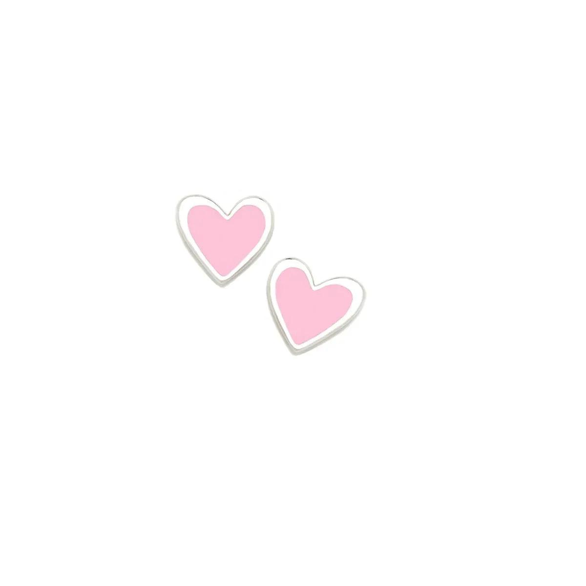 PENDIENTES ROSA CORAZON - Agatha Ruiz de la Prada