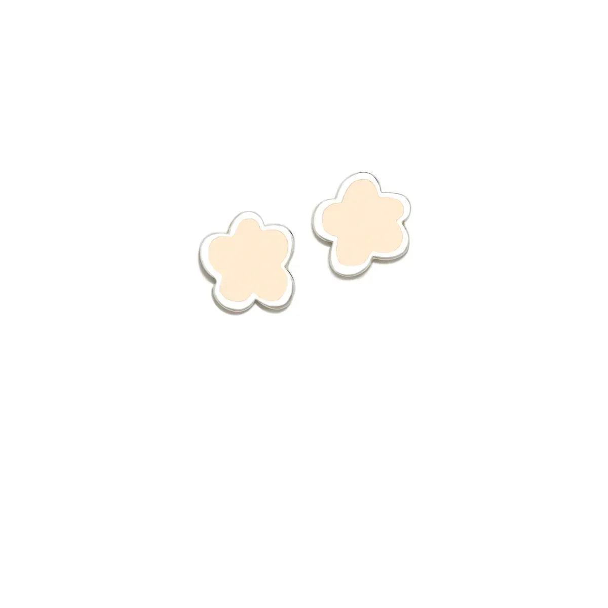 PENDIENTES NARANJA PASTEL FLOR - Agatha Ruiz de la Prada