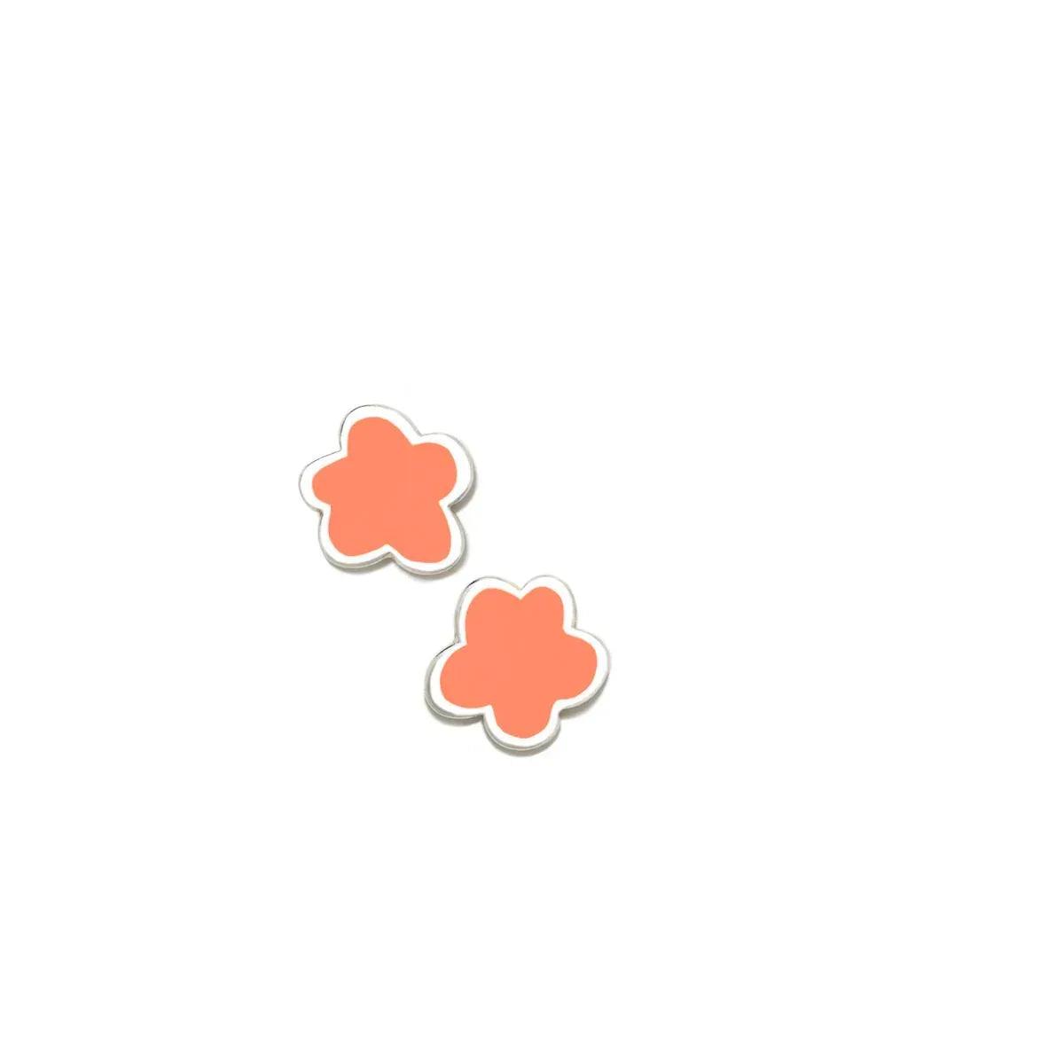 PENDIENTES CORAL PASTEL FLOR - Agatha Ruiz de la Prada