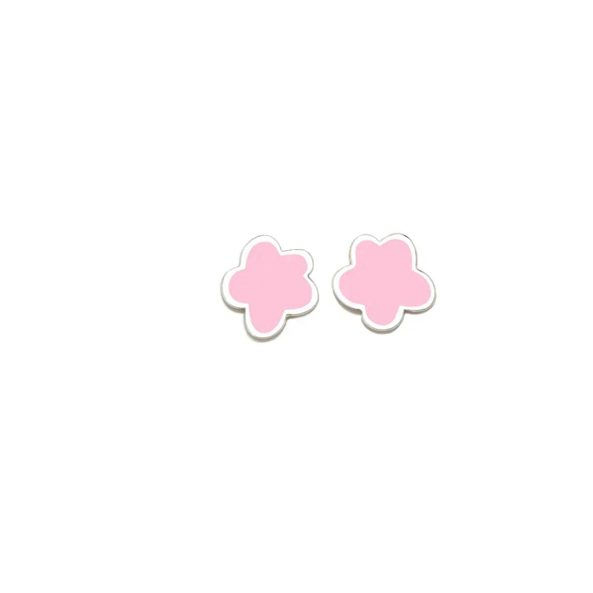 PENDIENTES ROSA FLOR - Agatha Ruiz de la Prada
