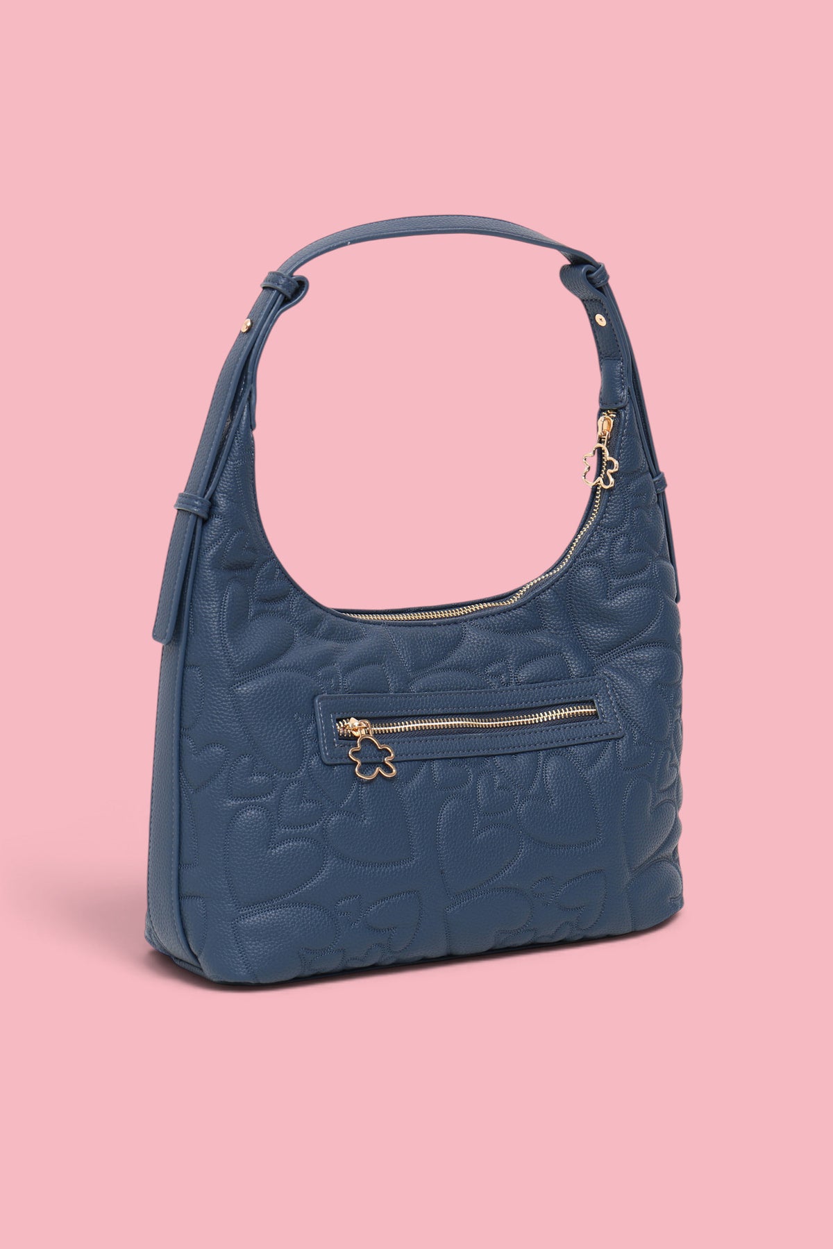 SAC HOBO CŒURS BLEU