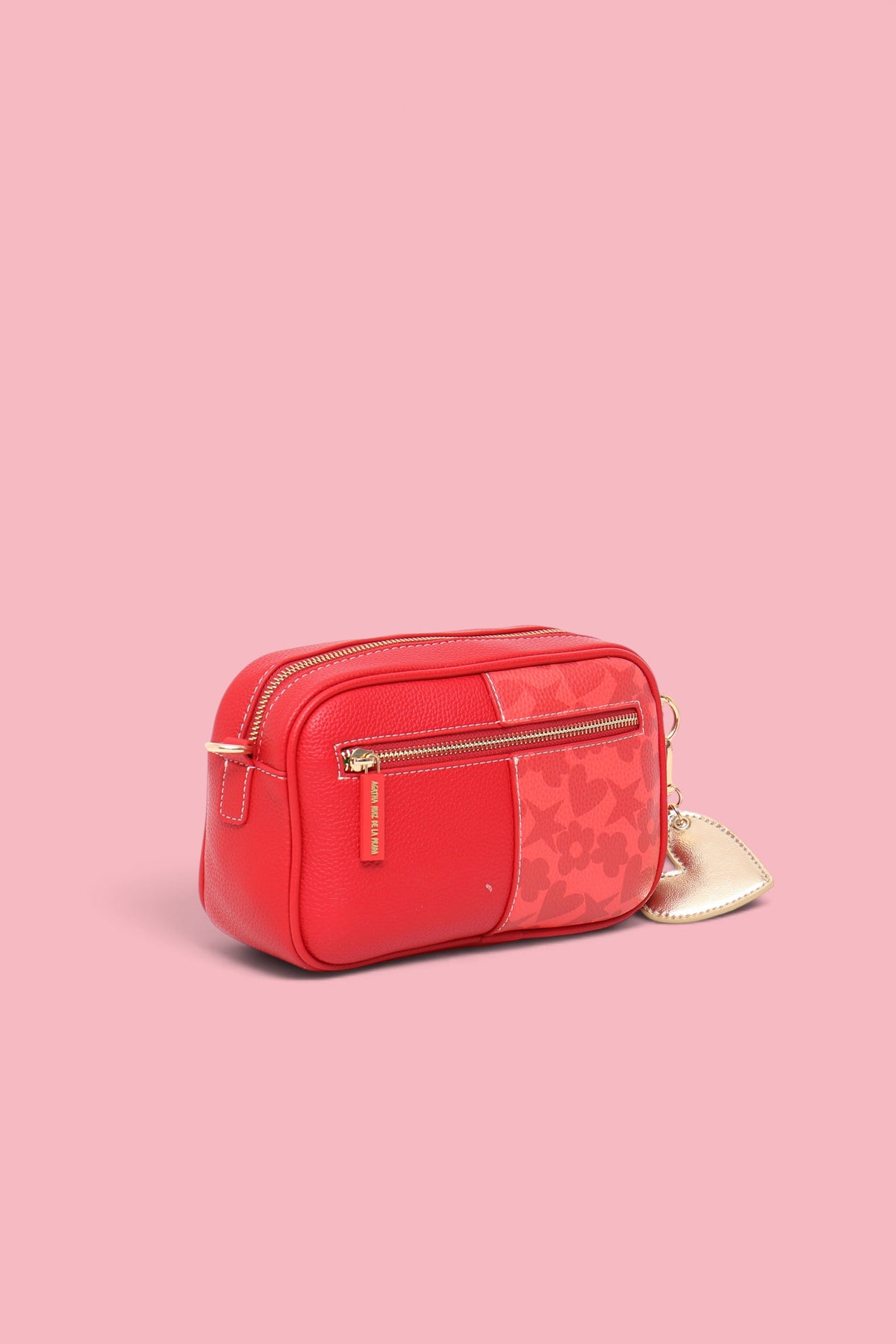 BANDOULE DOUBLE IMPRIMÉ ROUGE