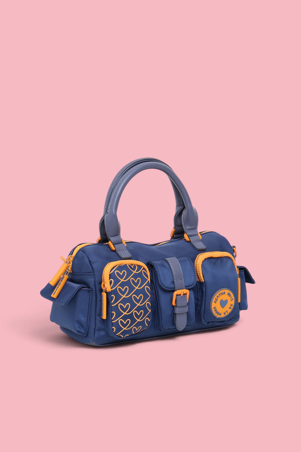 BOWLING NYLON BOLSILLOS AZUL