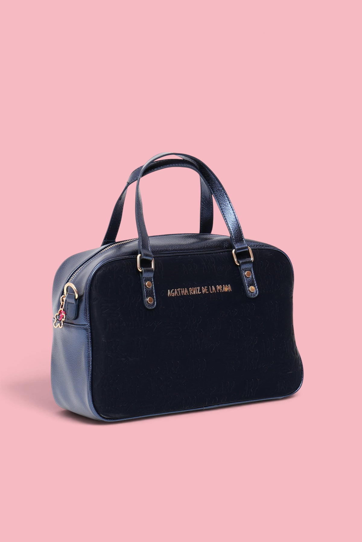 BOLSO TECNICO METAL MONOGRAMA AZUL