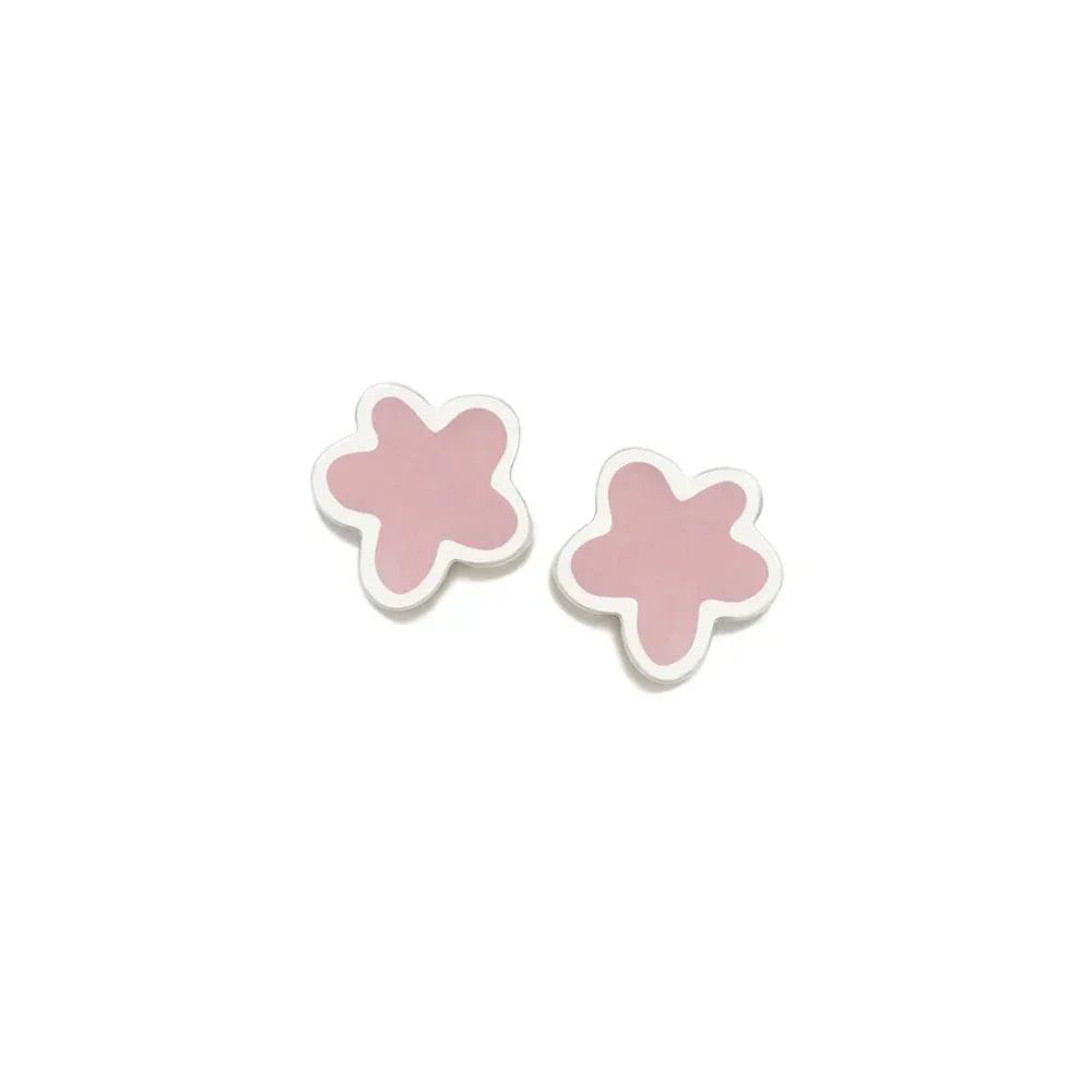 PENDIENTES ROSA FLOR - Agatha Ruiz de la Prada