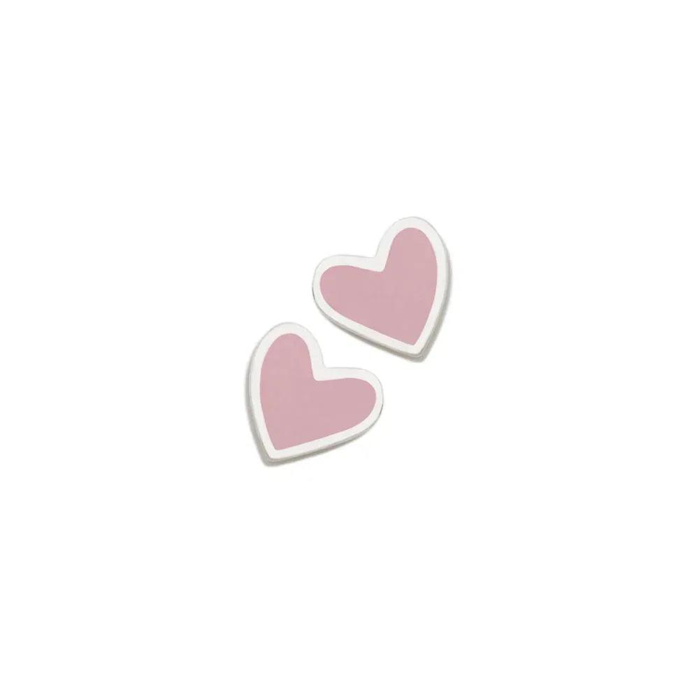 PENDIENTES ROSA CORAZON - Agatha Ruiz de la Prada