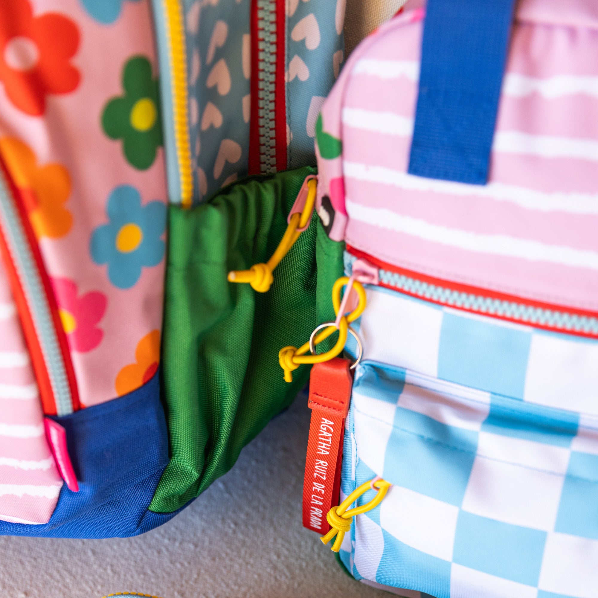 MOCHILA MINI PATCHWORK