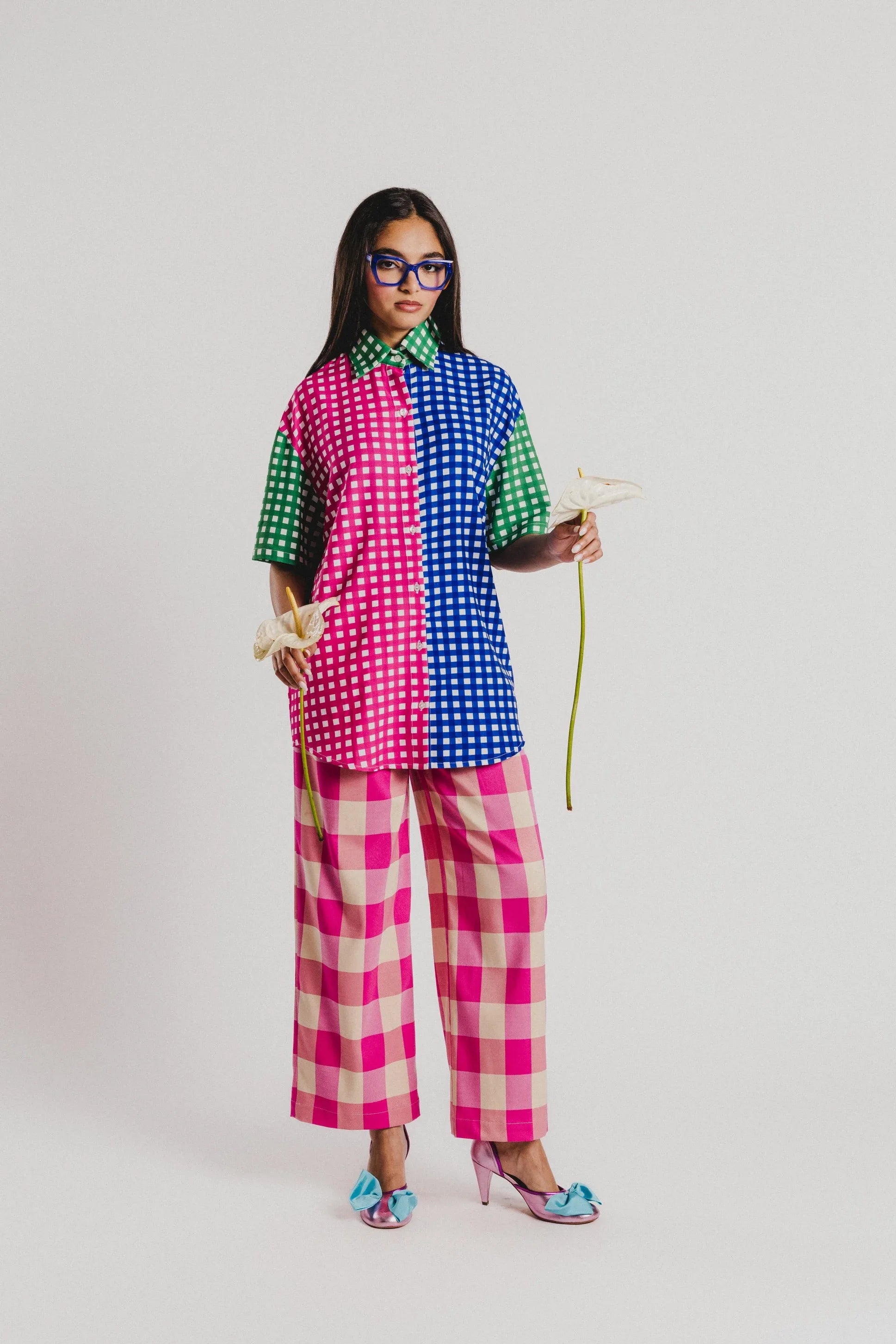 CAMISA VICHY 3 COLORES - Agatha Ruiz de la Prada