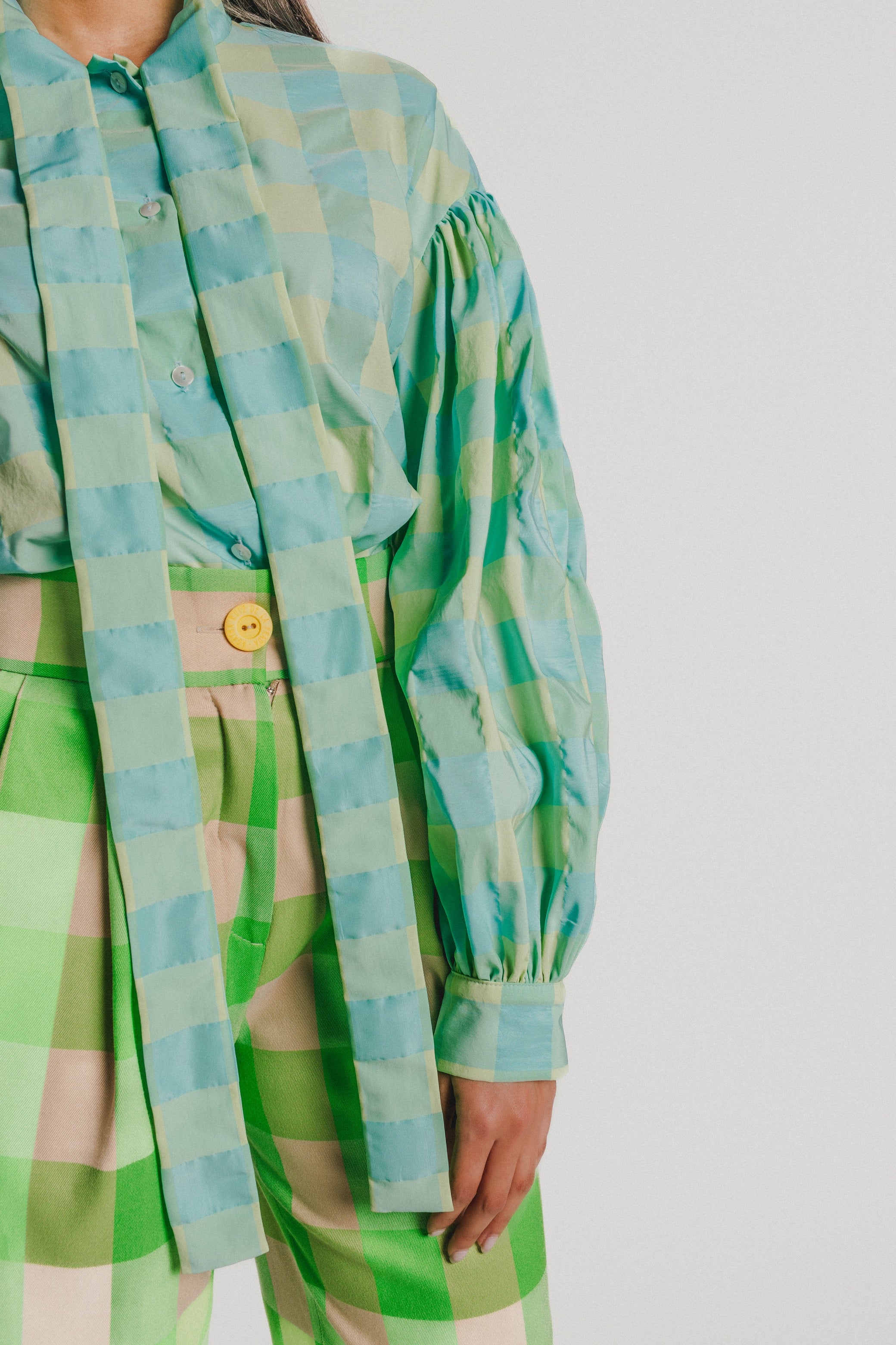 CAMISA LAZO VICHY - Agatha Ruiz de la Prada