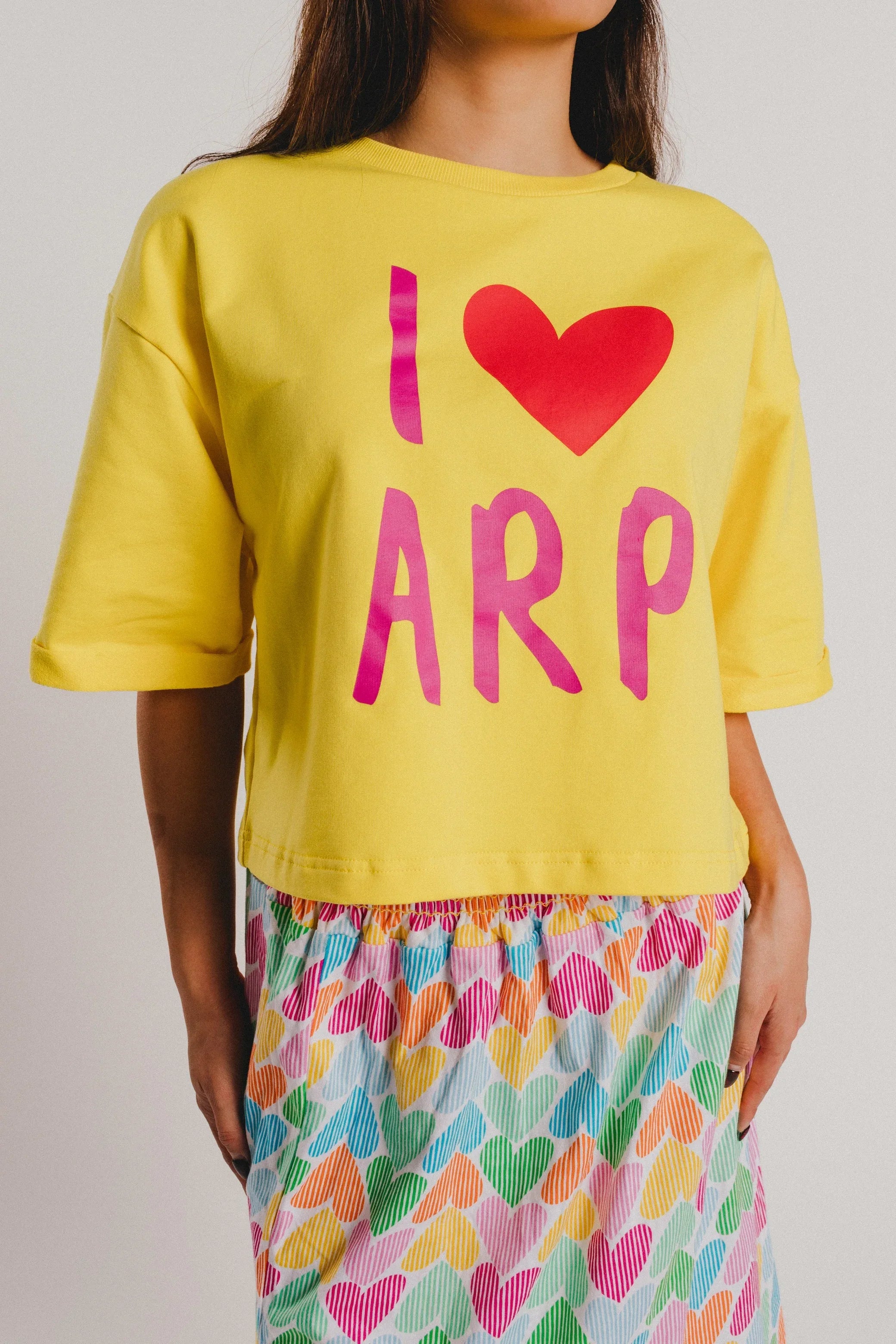 CAMISETA AMARILLA ARP - Agatha Ruiz de la Prada
