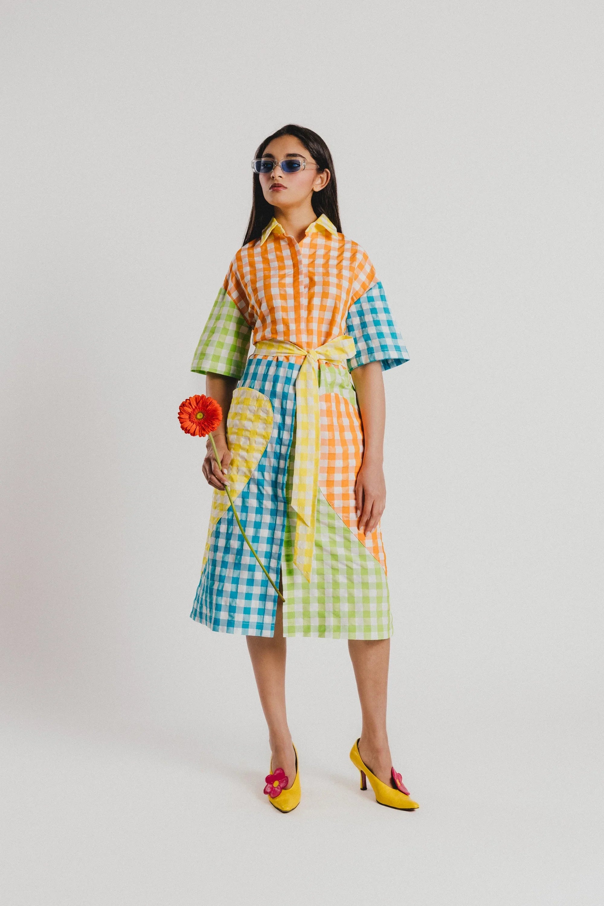VESTIDO VICHY COLORES - Agatha Ruiz de la Prada