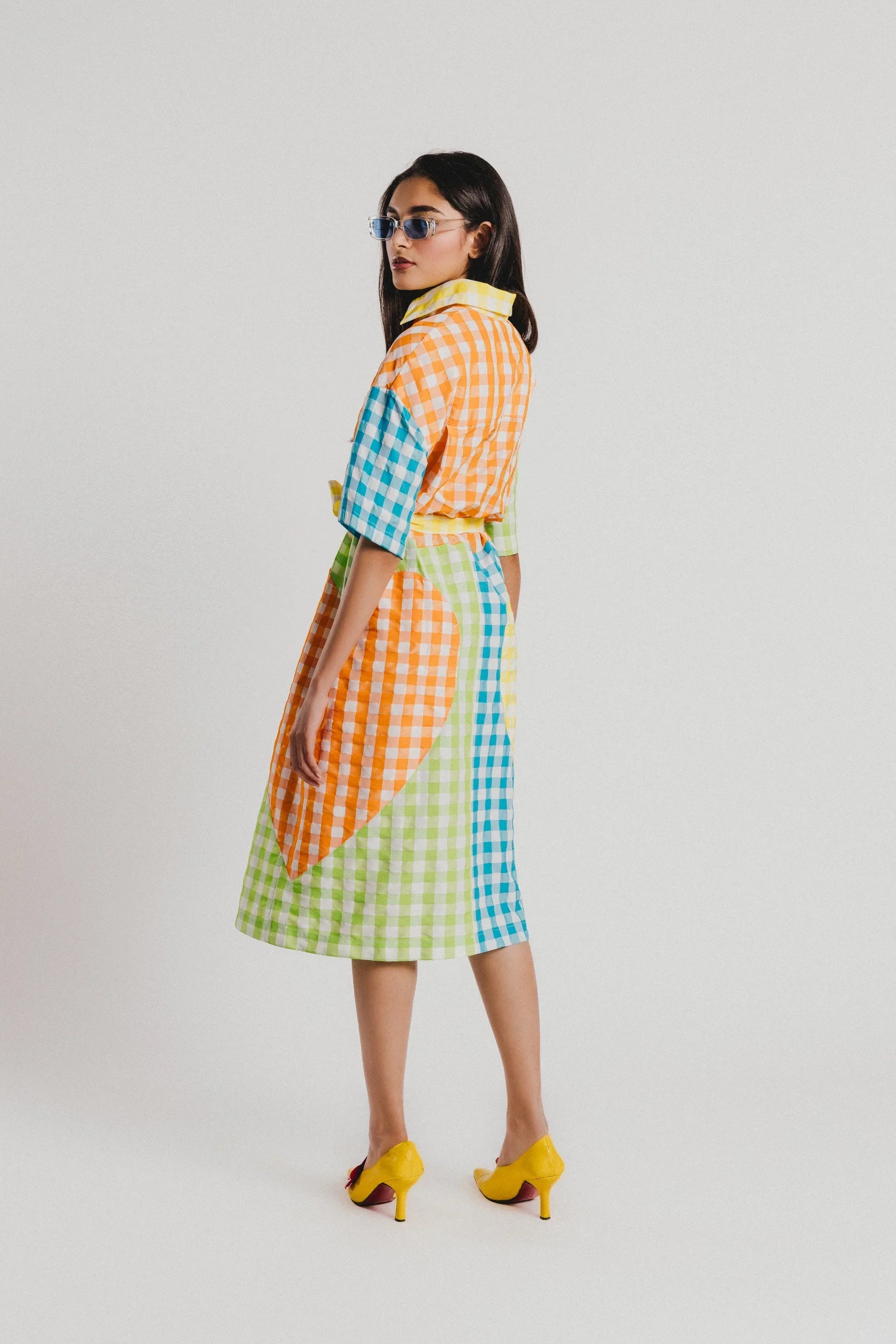 VESTIDO VICHY COLORES - Agatha Ruiz de la Prada