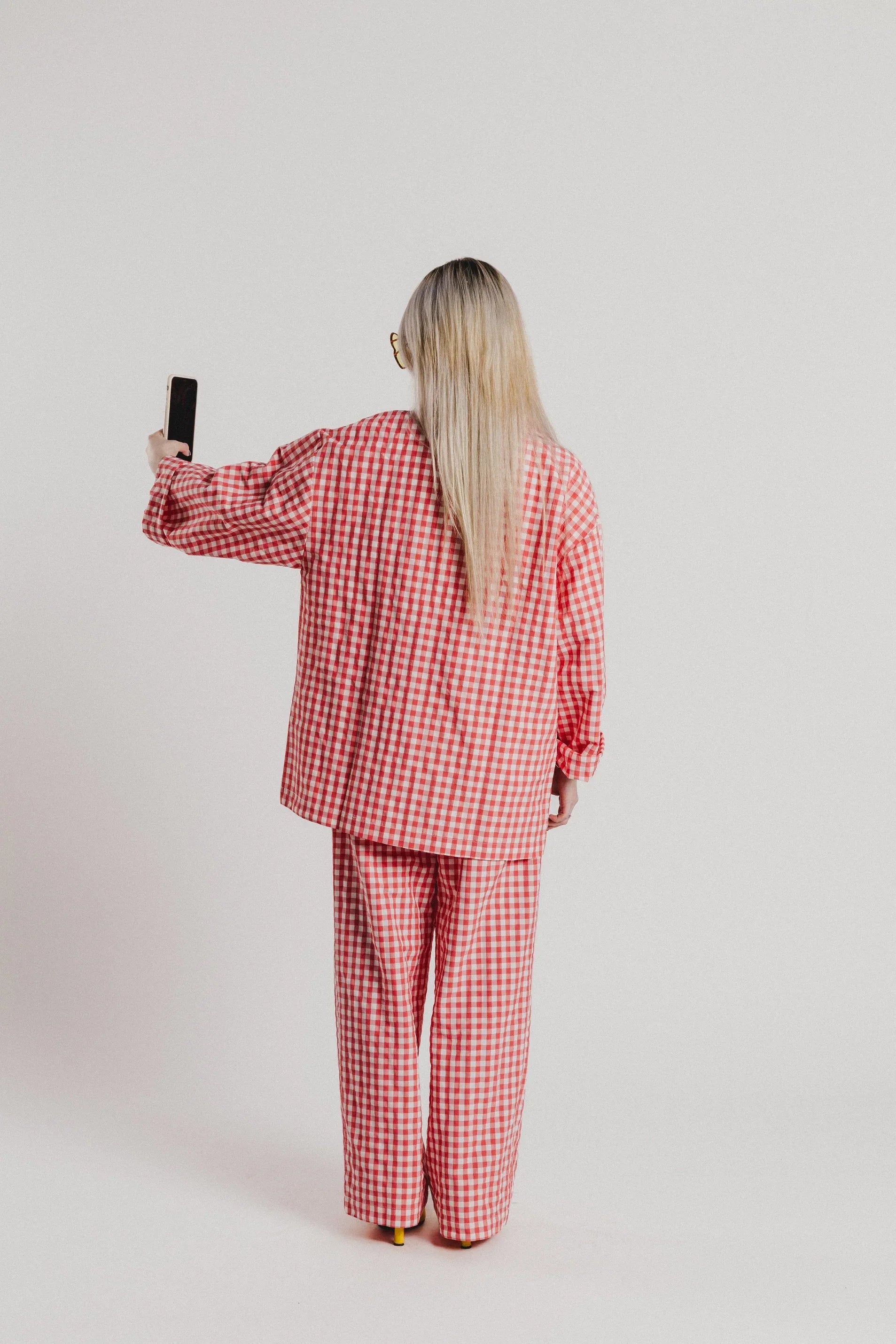 PANTALON VICHY ROJO - Agatha Ruiz de la Prada