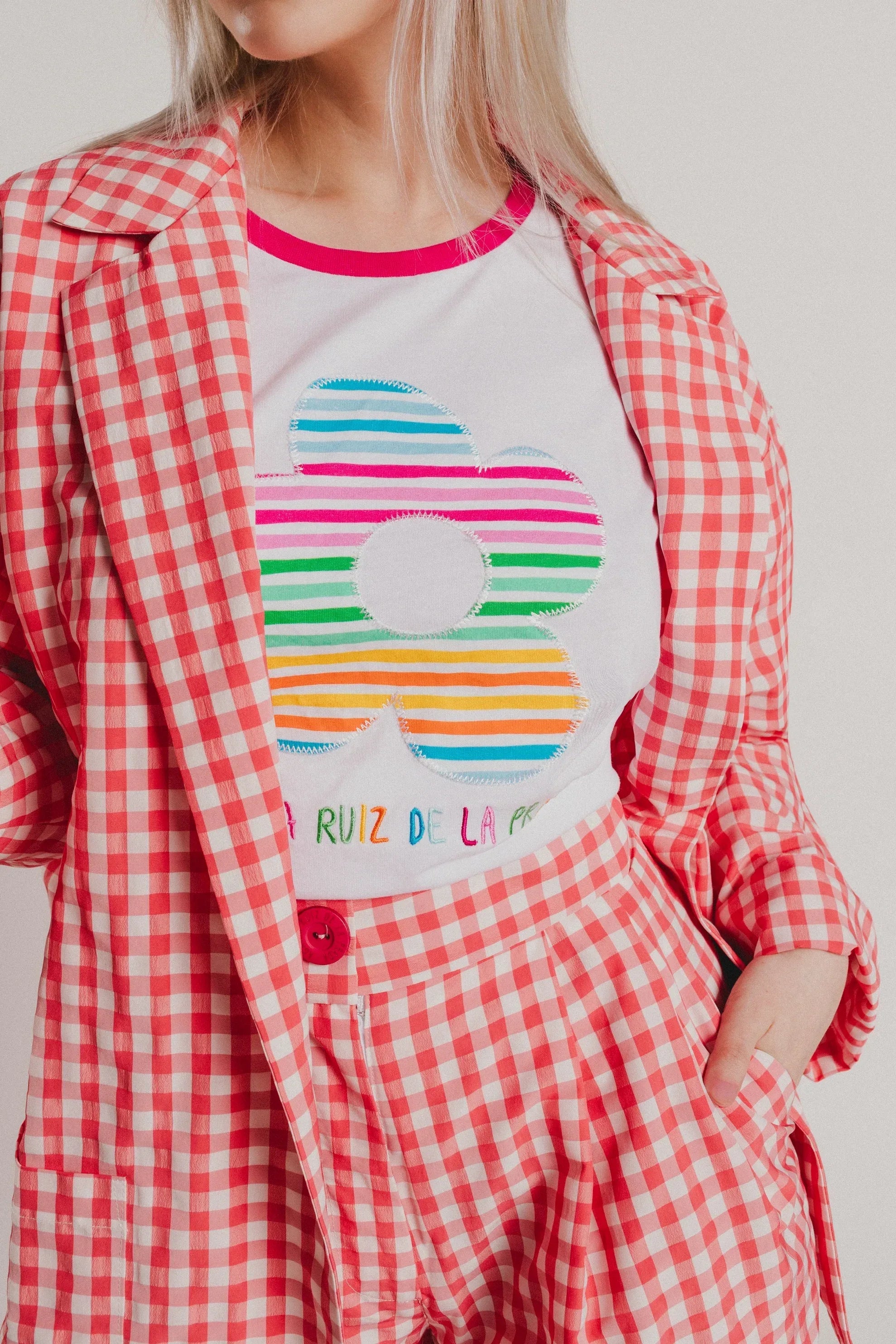 AMERICANA ROJA VICHY ABIERTA - Agatha Ruiz de la Prada