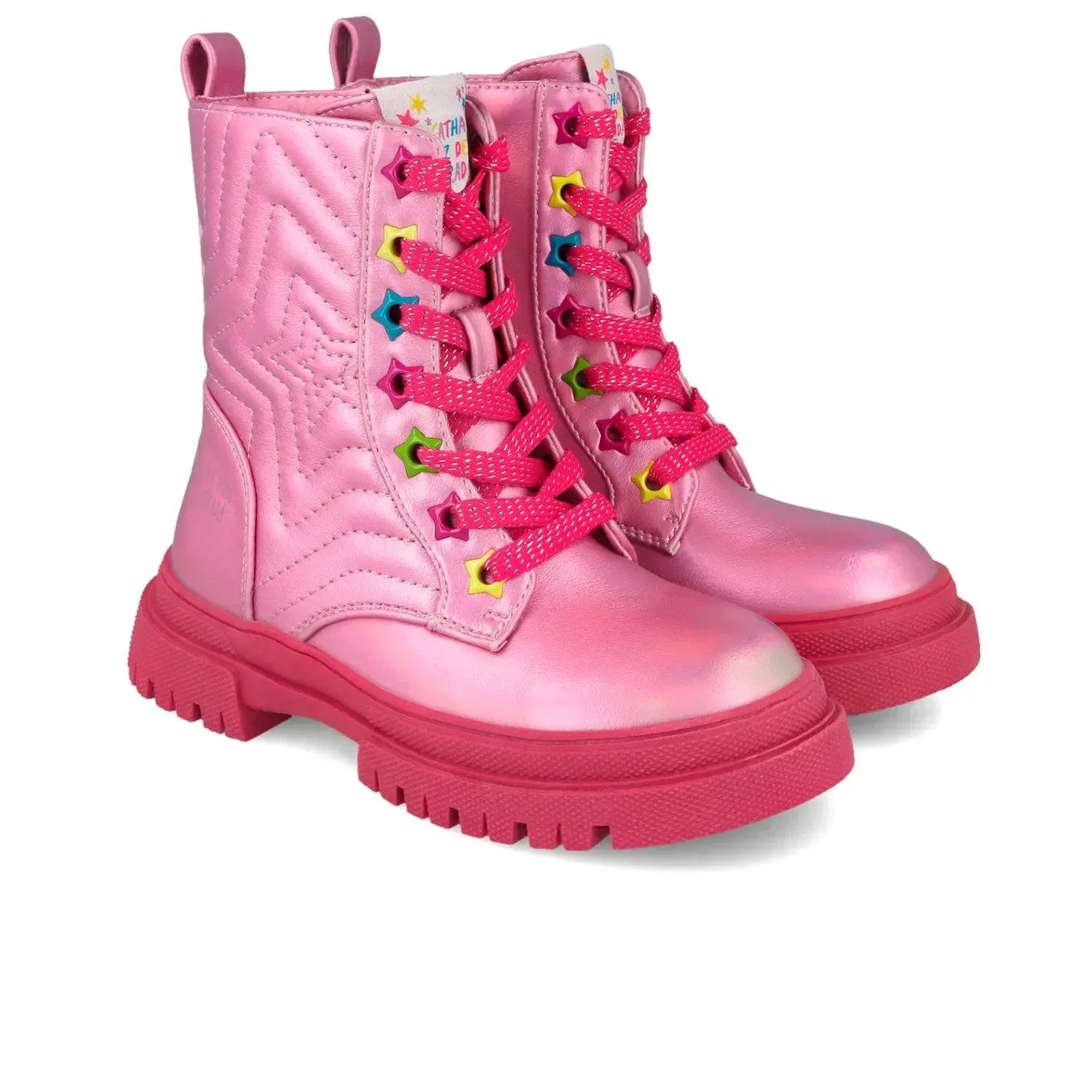BOTA METALIZADA FUCSIA - Agatha Ruiz de la Prada