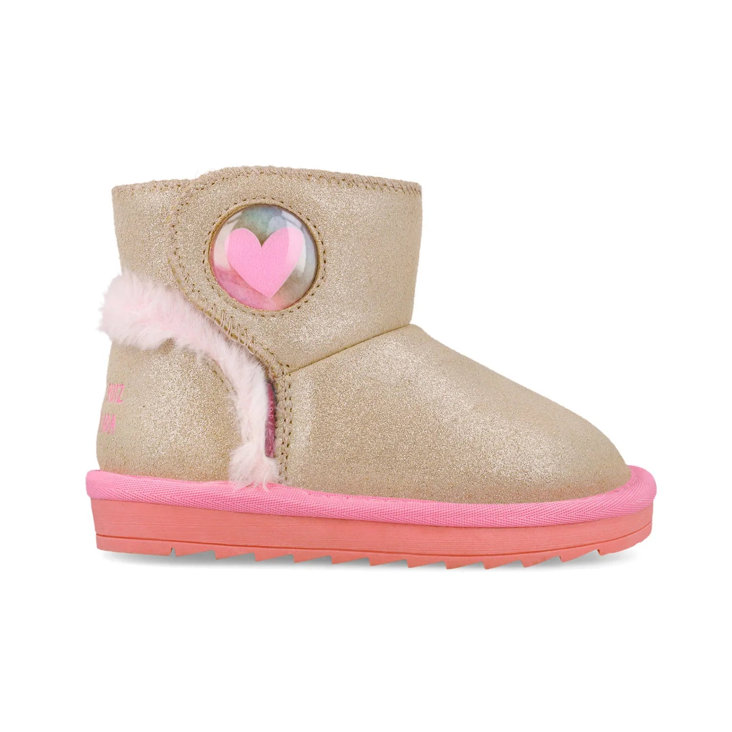 BOTIN CORAZON DORADO