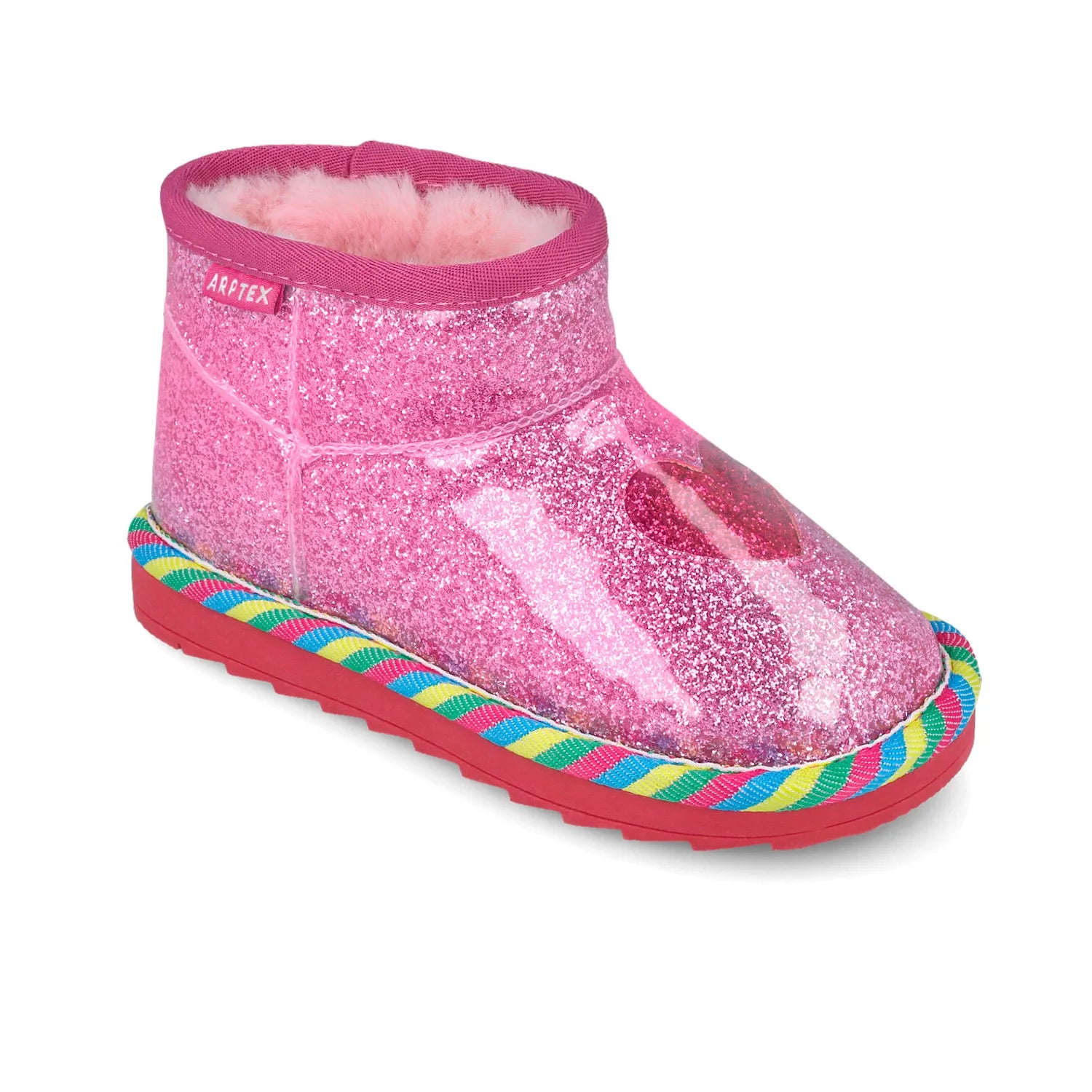 BOTIN TWINS FUCSIA CORAZON NUBE