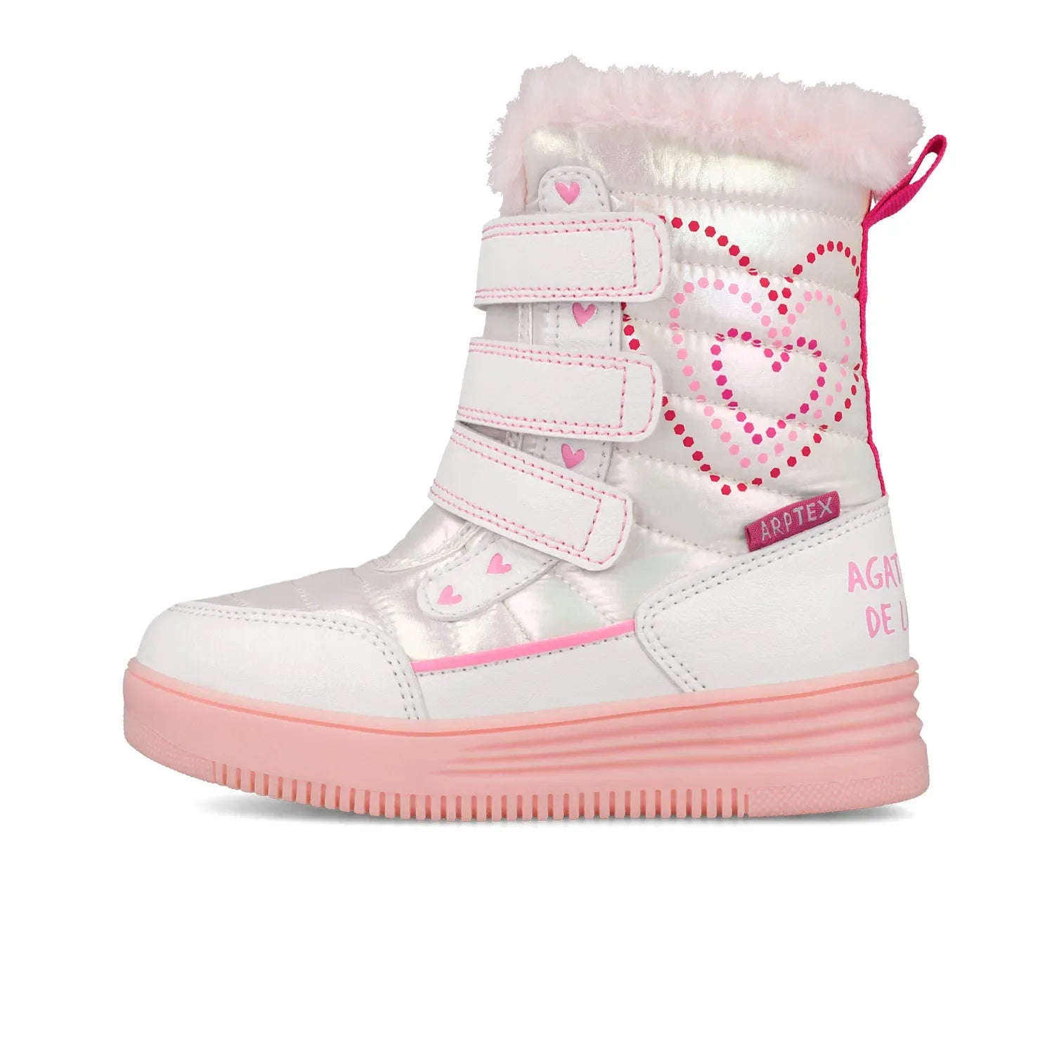 BOTA BLANCA APRESKI CORAZONES - Agatha Ruiz de la Prada