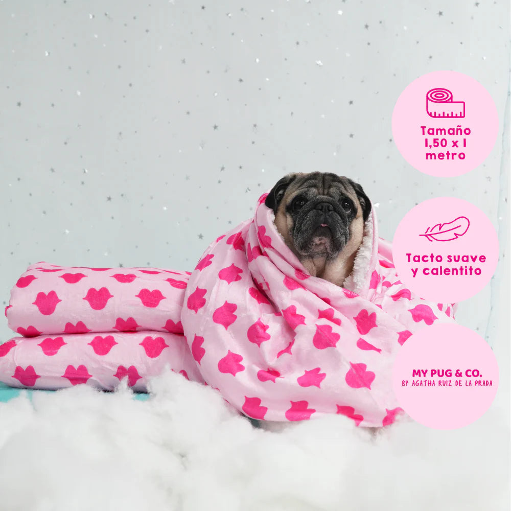 Manta Besos para Perros