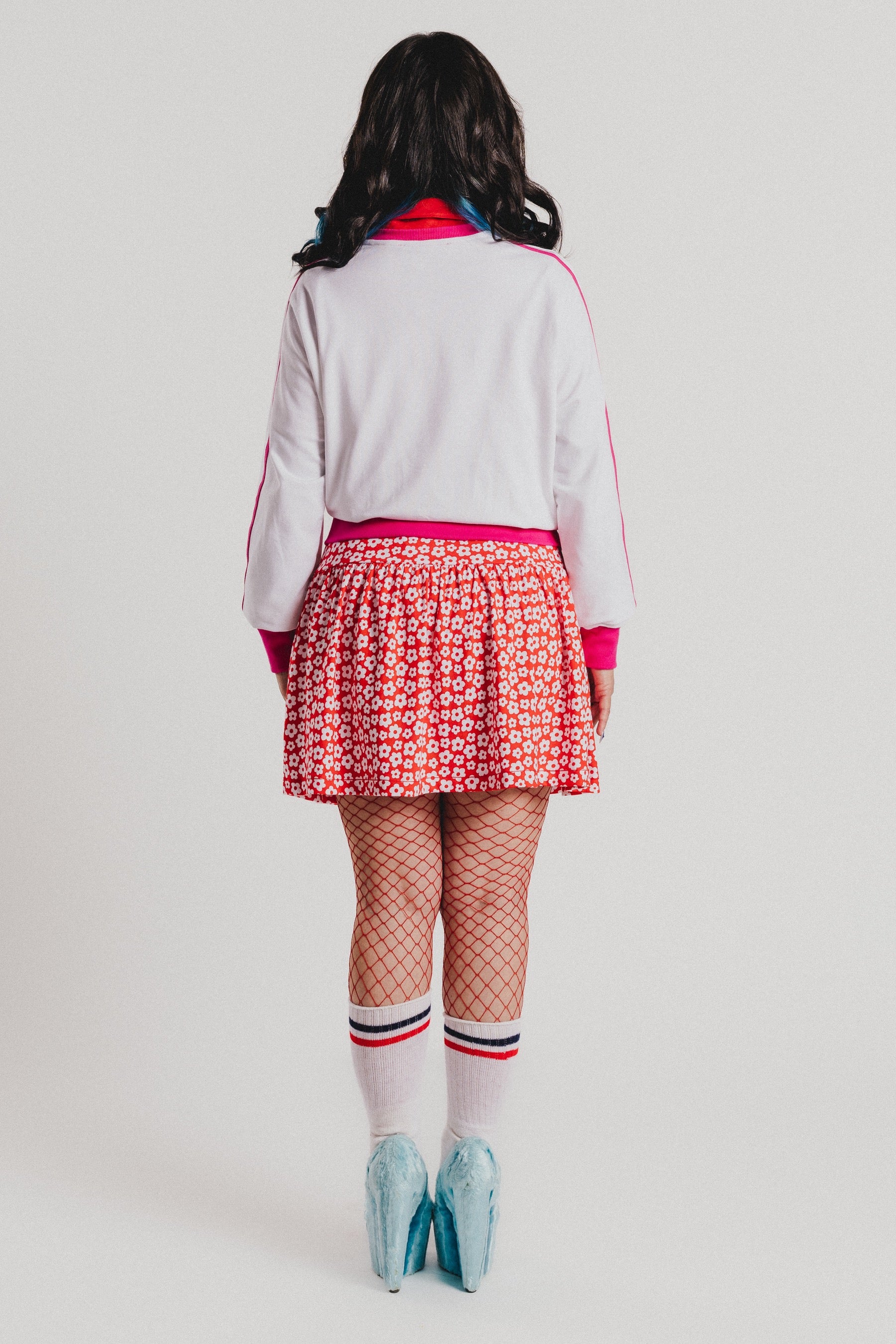 SUDADERA BLANCA ETIQUETAS ARP