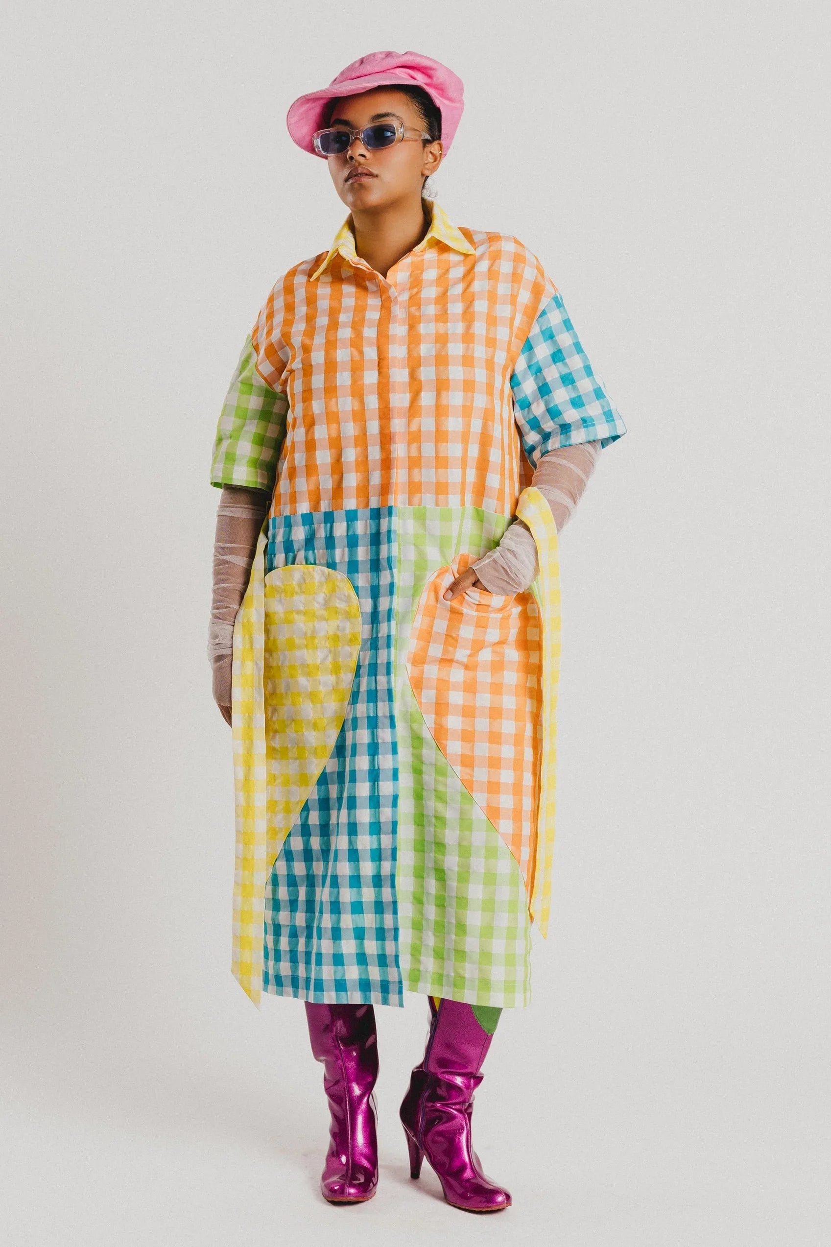 VESTIDO VICHY COLORES - Agatha Ruiz de la Prada