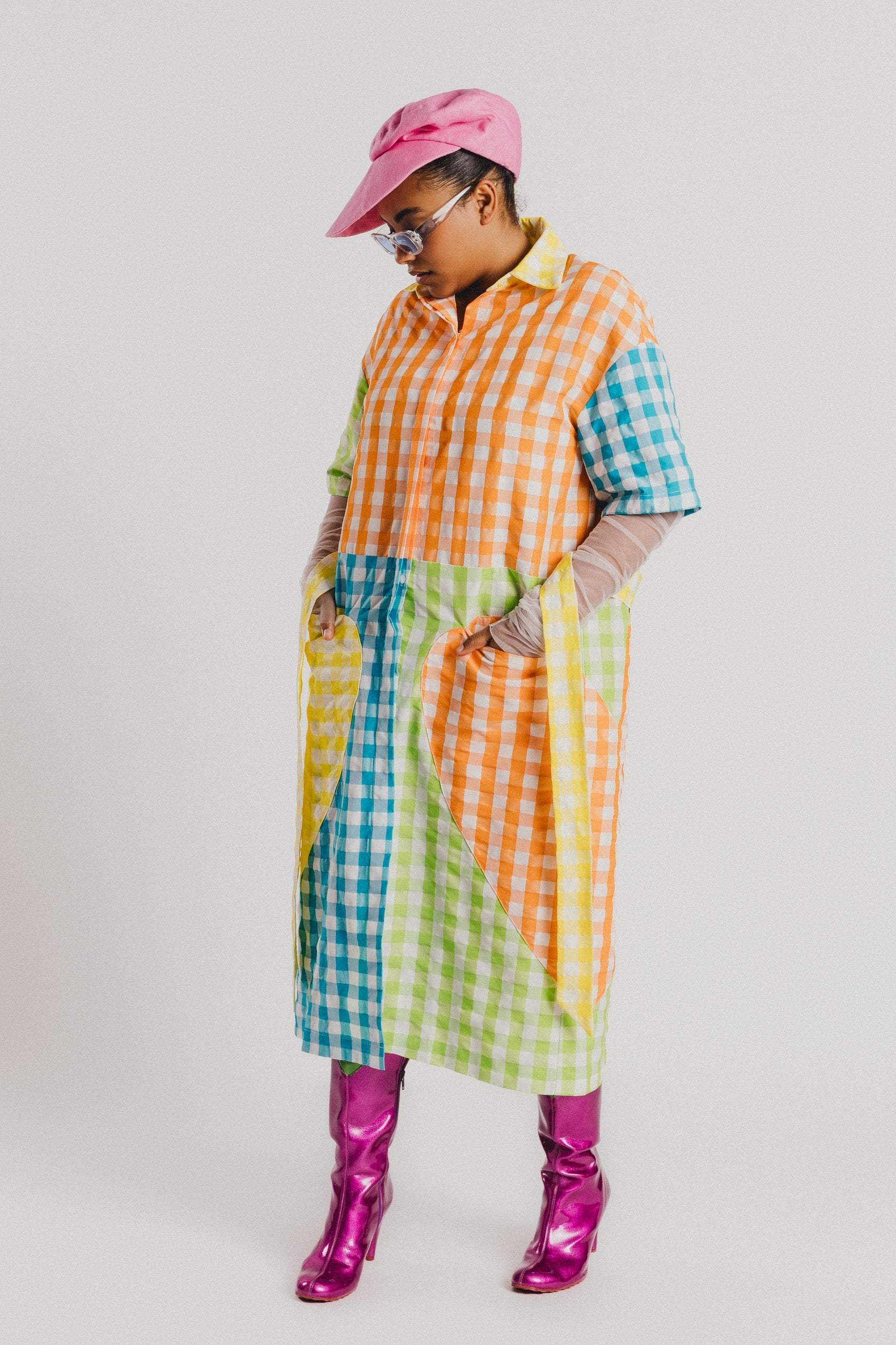 VESTIDO VICHY COLORES