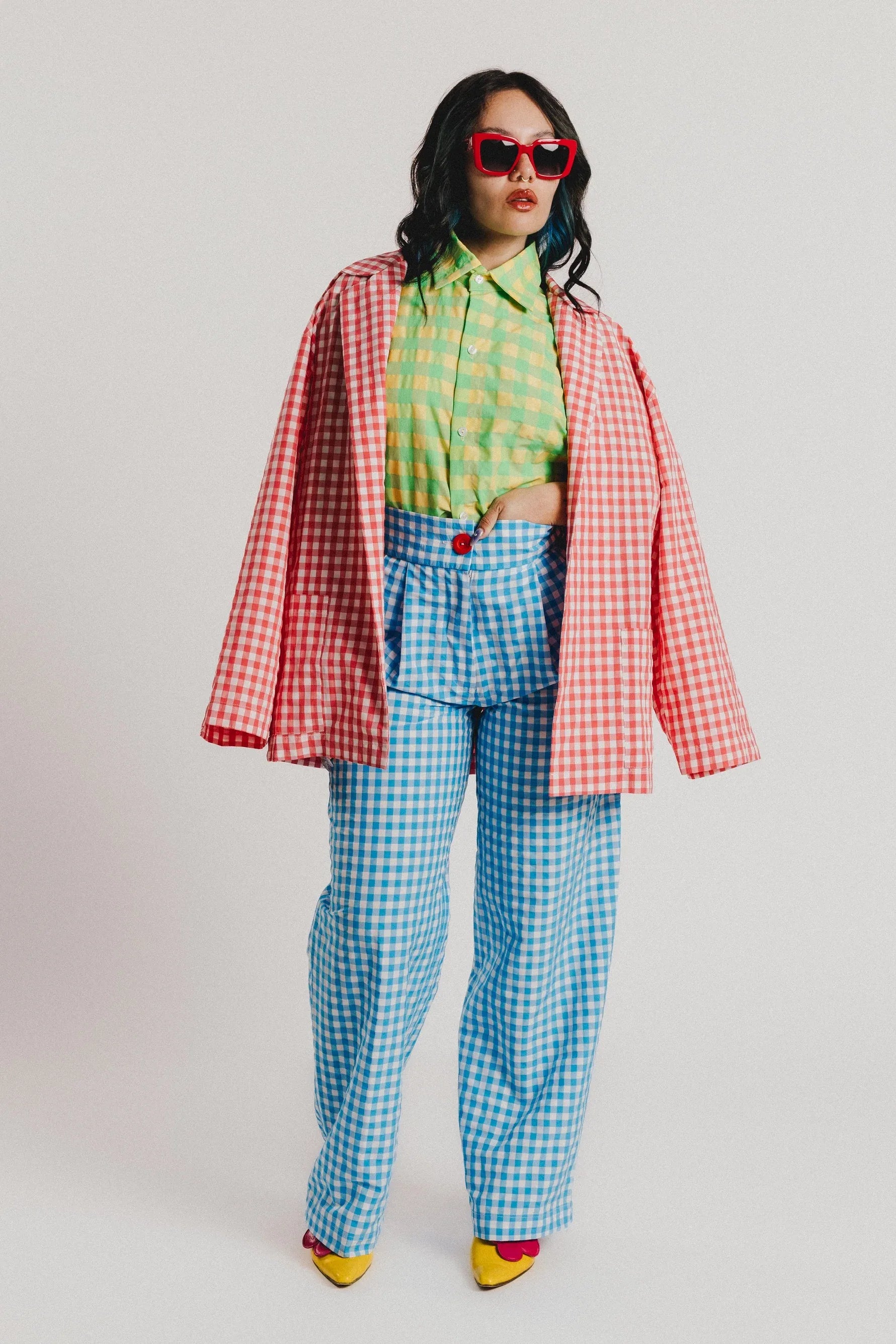 AMERICANA ROJA VICHY ABIERTA - Agatha Ruiz de la Prada