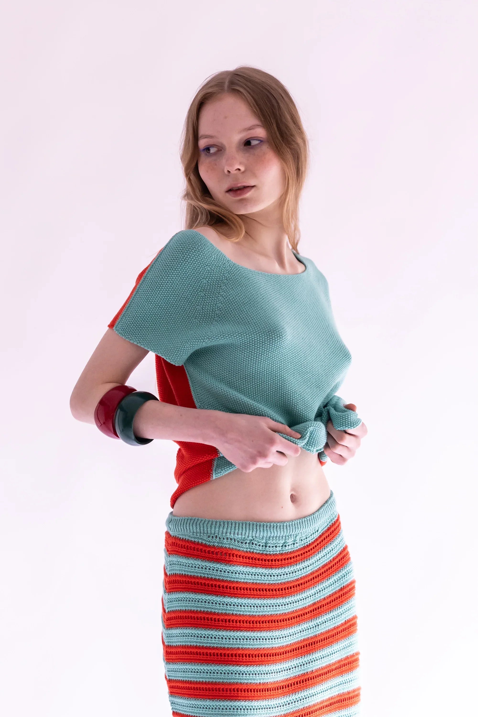 TOP PUNTO VERDE AGUA - Agatha Ruiz de la Prada