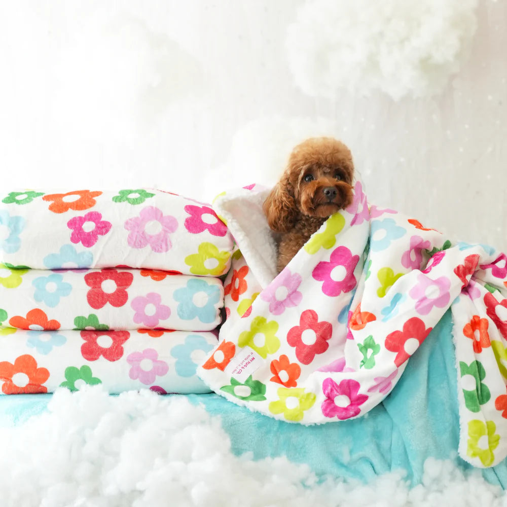 Manta Flores para Perros