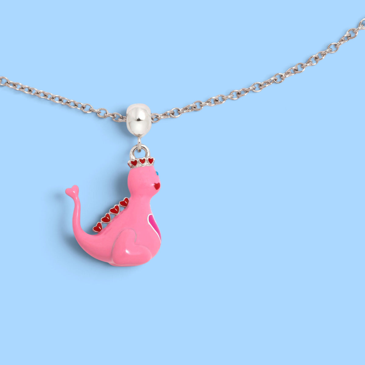 Charm dinosauro senza catena
