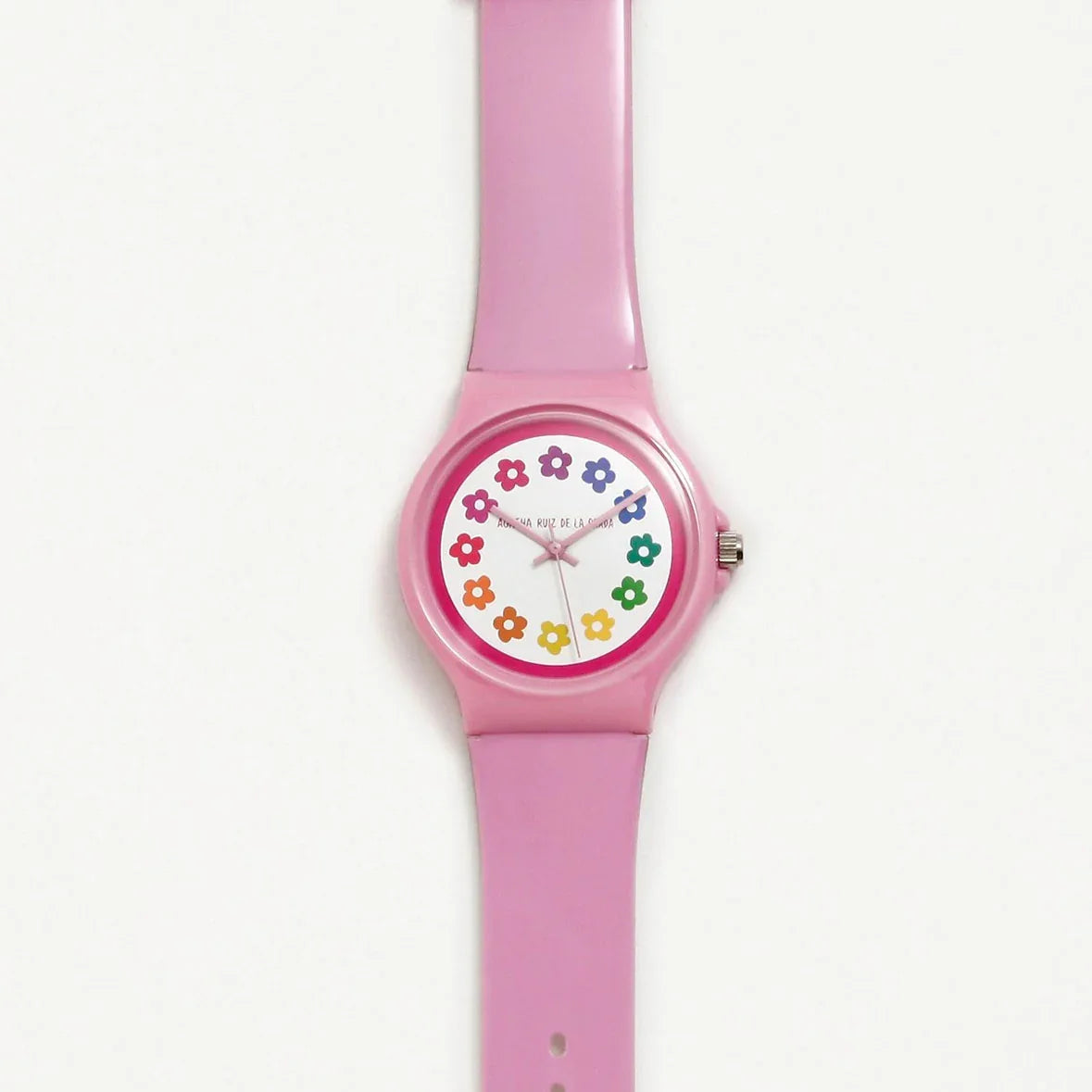 RELOJ ROSA ESTRELLAS GRANDE - Agatha Ruiz de la Prada